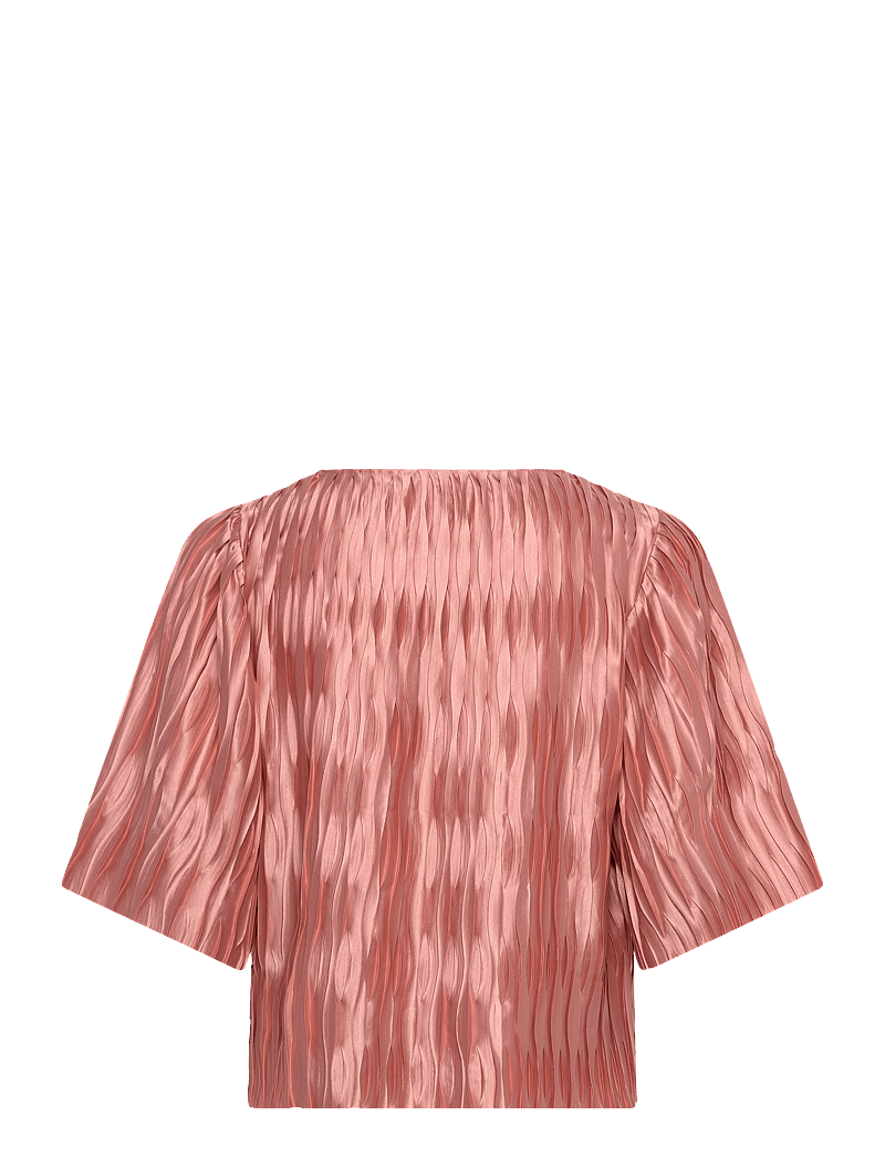 Dante6 - Dante6-Lelia plissé top - kurzämlige blusen - antique blush - 1