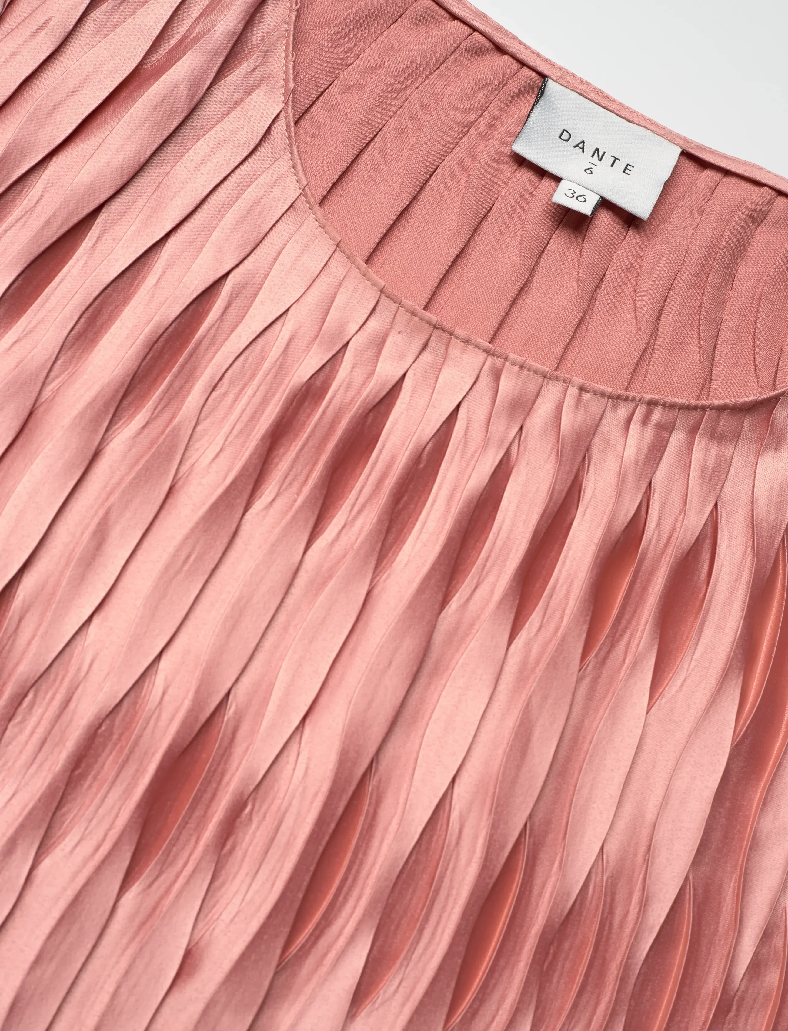 Dante6 - Dante6-Lelia plissé top - kortærmede bluser - antique blush - 2