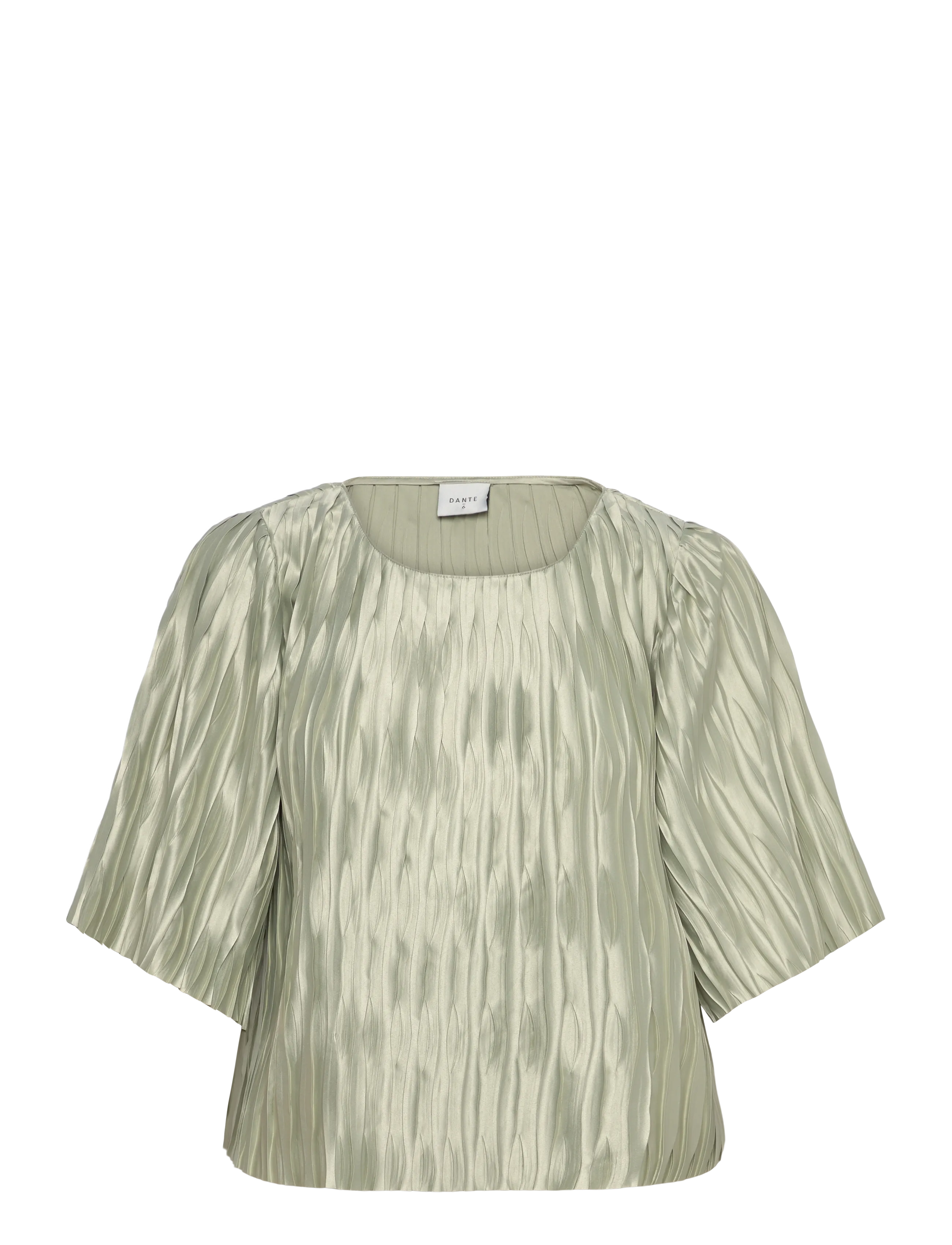 Dante6 Dante6-Lelia plissé top - Dante6 - SOFT PISTACHIO / green