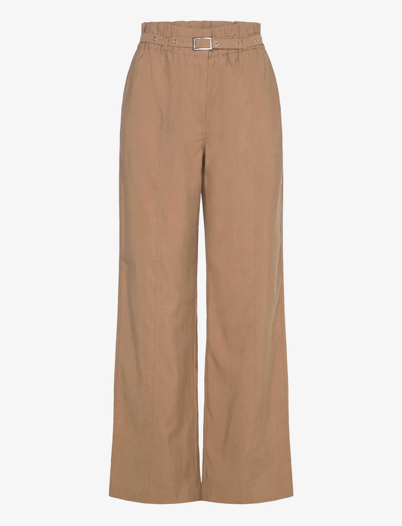 Dante6 - Dante6-Tyler belted adjustable pants - wide leg trousers - spiced camel - 1