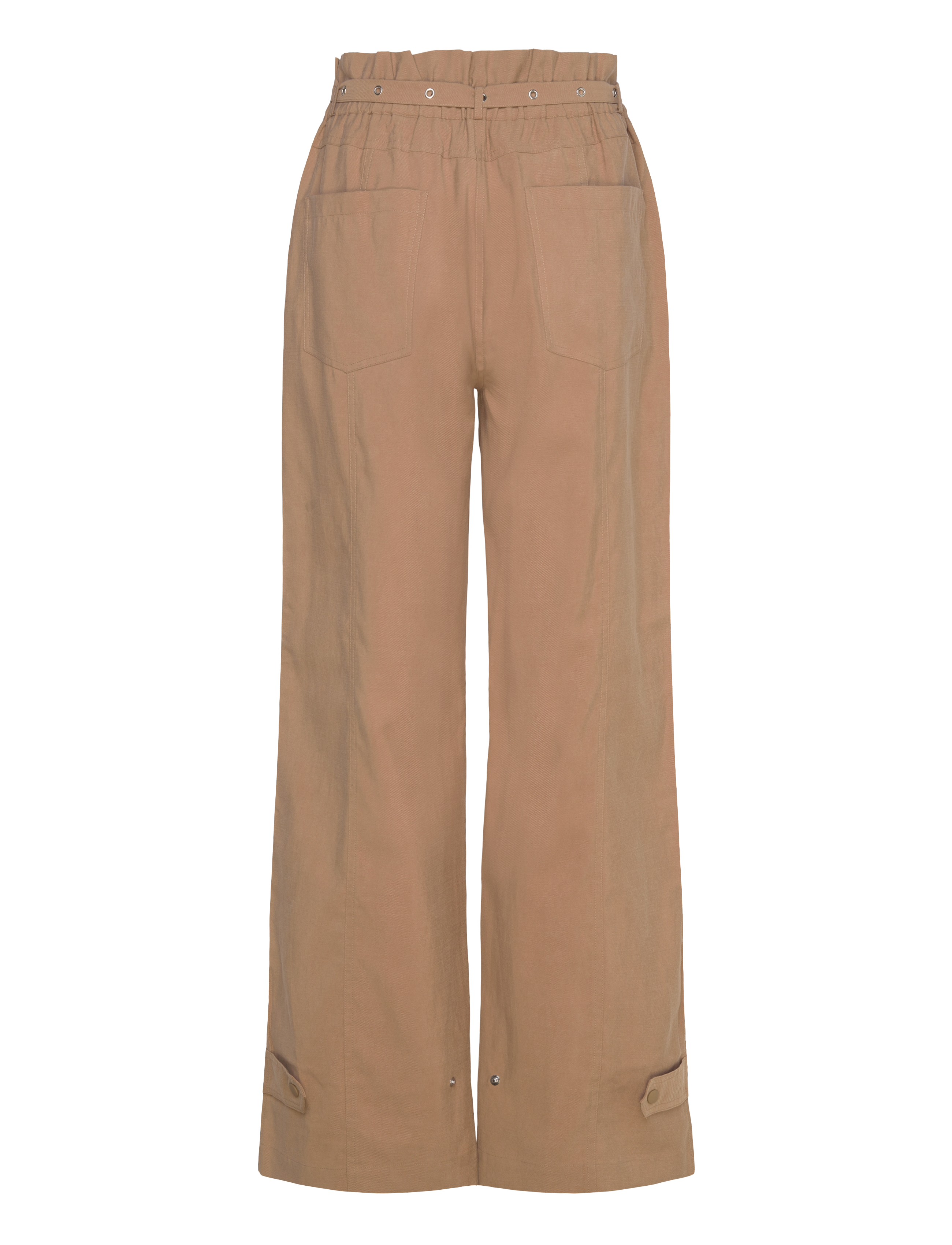 Dante6 - Dante6-Tyler belted adjustable pants - wijde broeken - spiced camel - 2