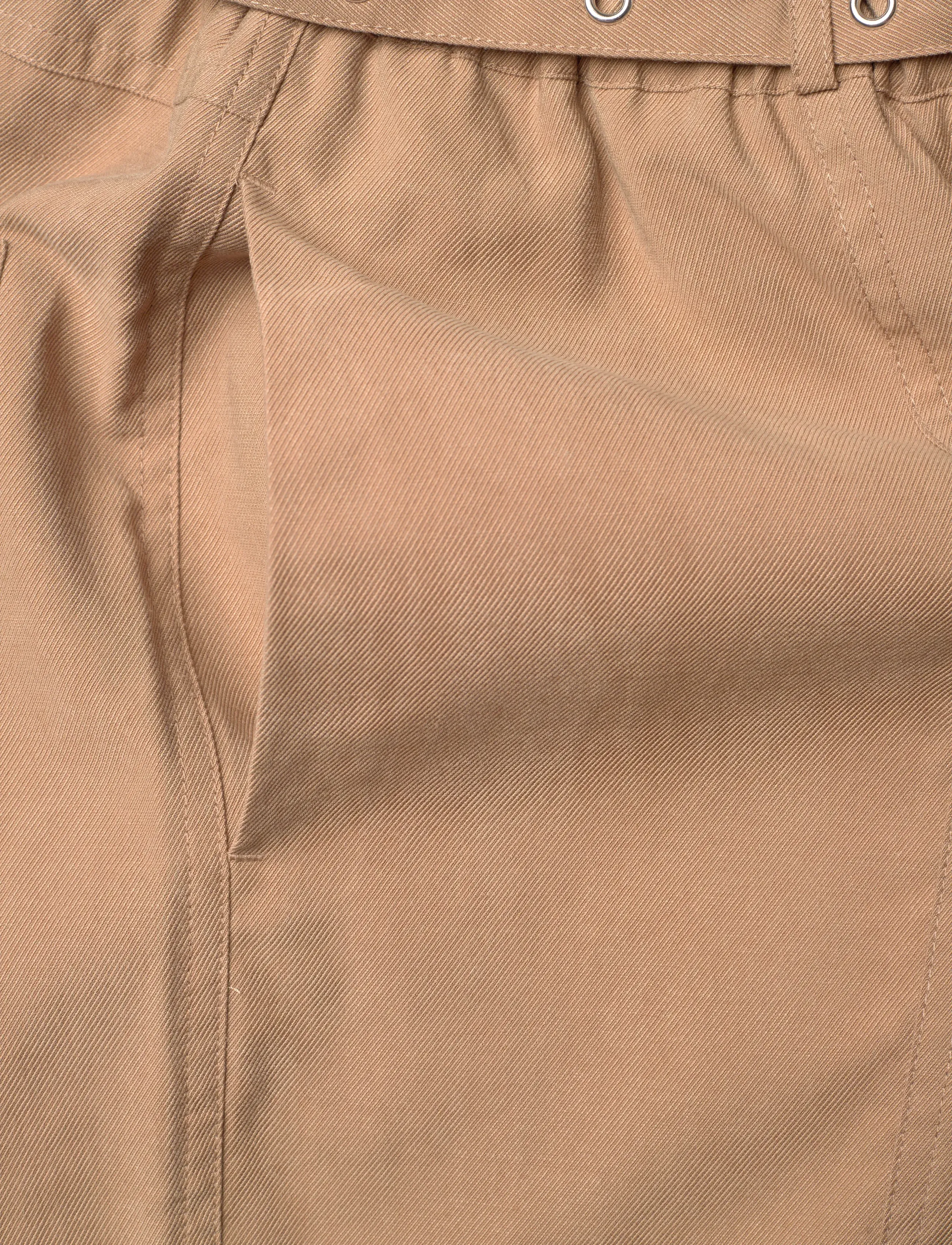 Dante6 - Dante6-Tyler belted adjustable pants - wijde broeken - spiced camel - 5