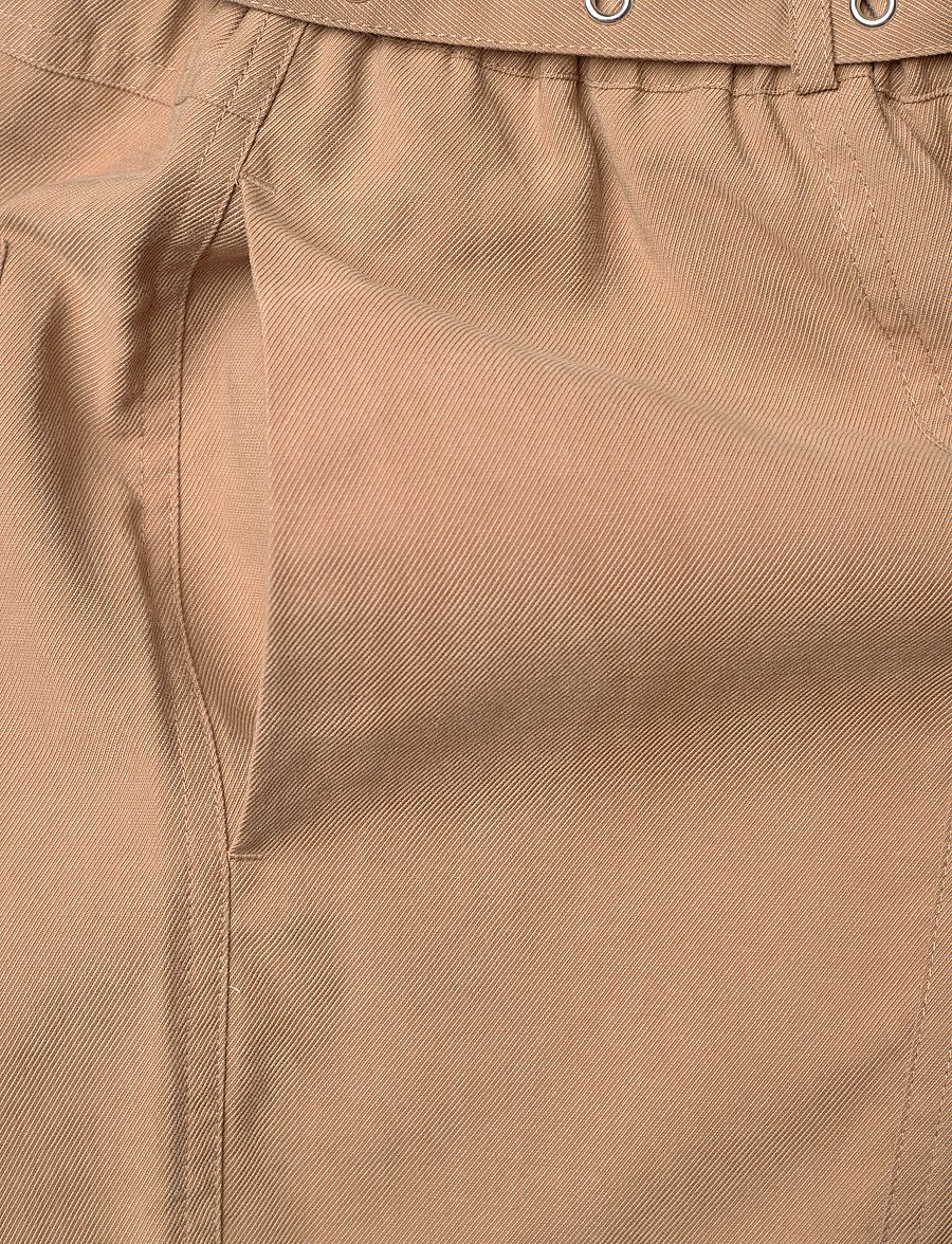 Dante6 - Dante6-Tyler belted adjustable pants - wijde broeken - spiced camel - 5
