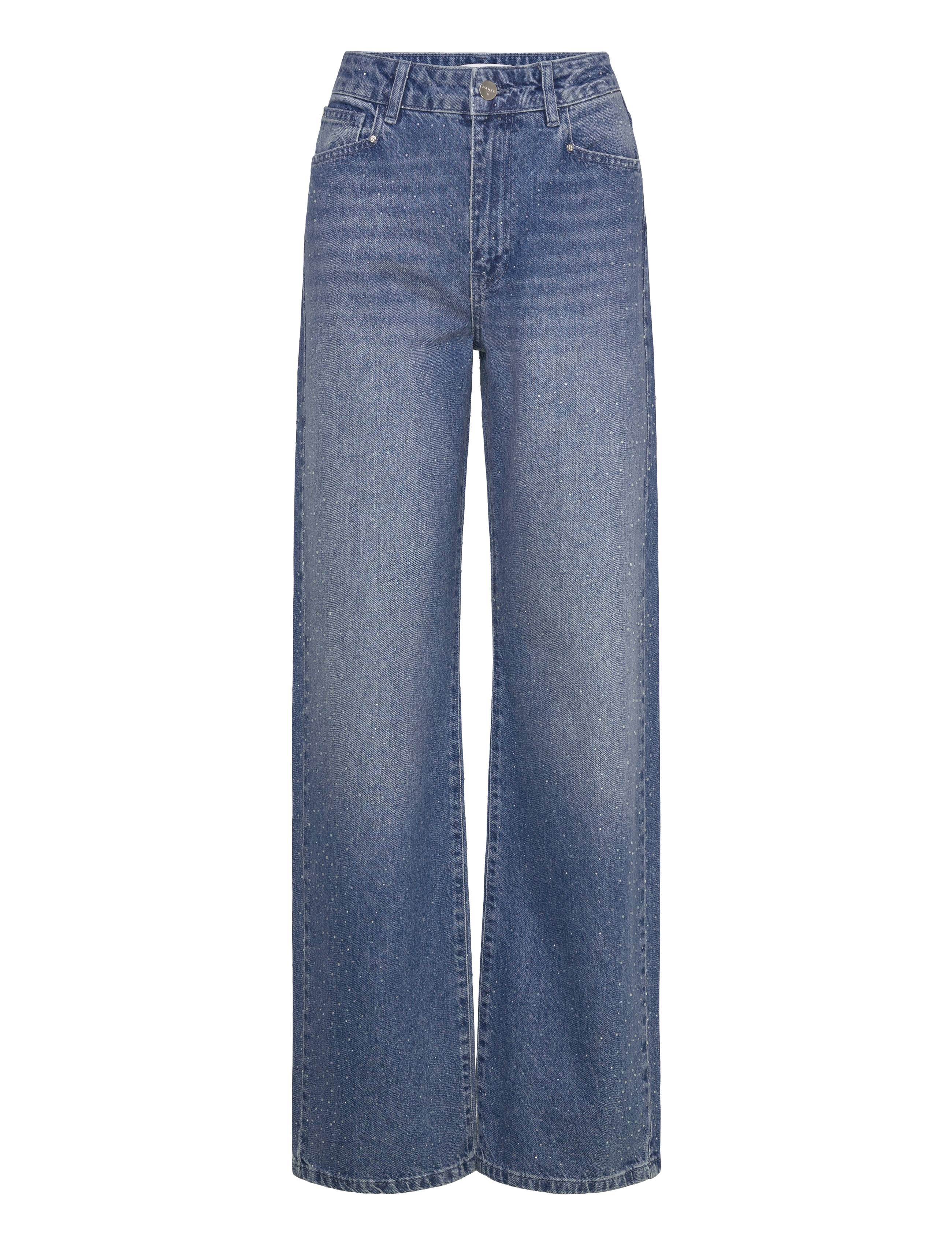 DANTE6 Dante6-Nuit Rhinestone Wide Bein Jeans Blau - 25 - Damen
