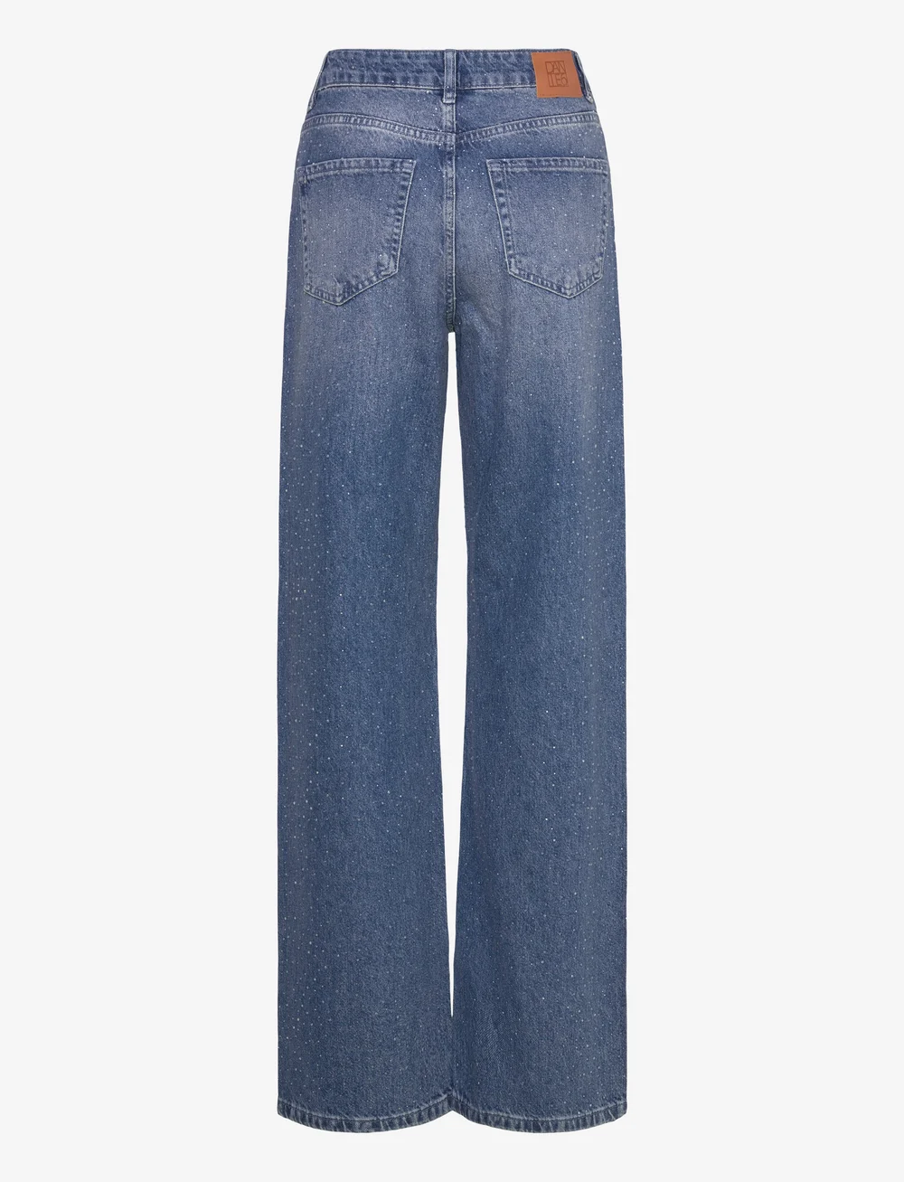 Dante6 - Dante6-Nuit rhinestone wide leg jeans - laia säärega teksad - vintage blue - 2