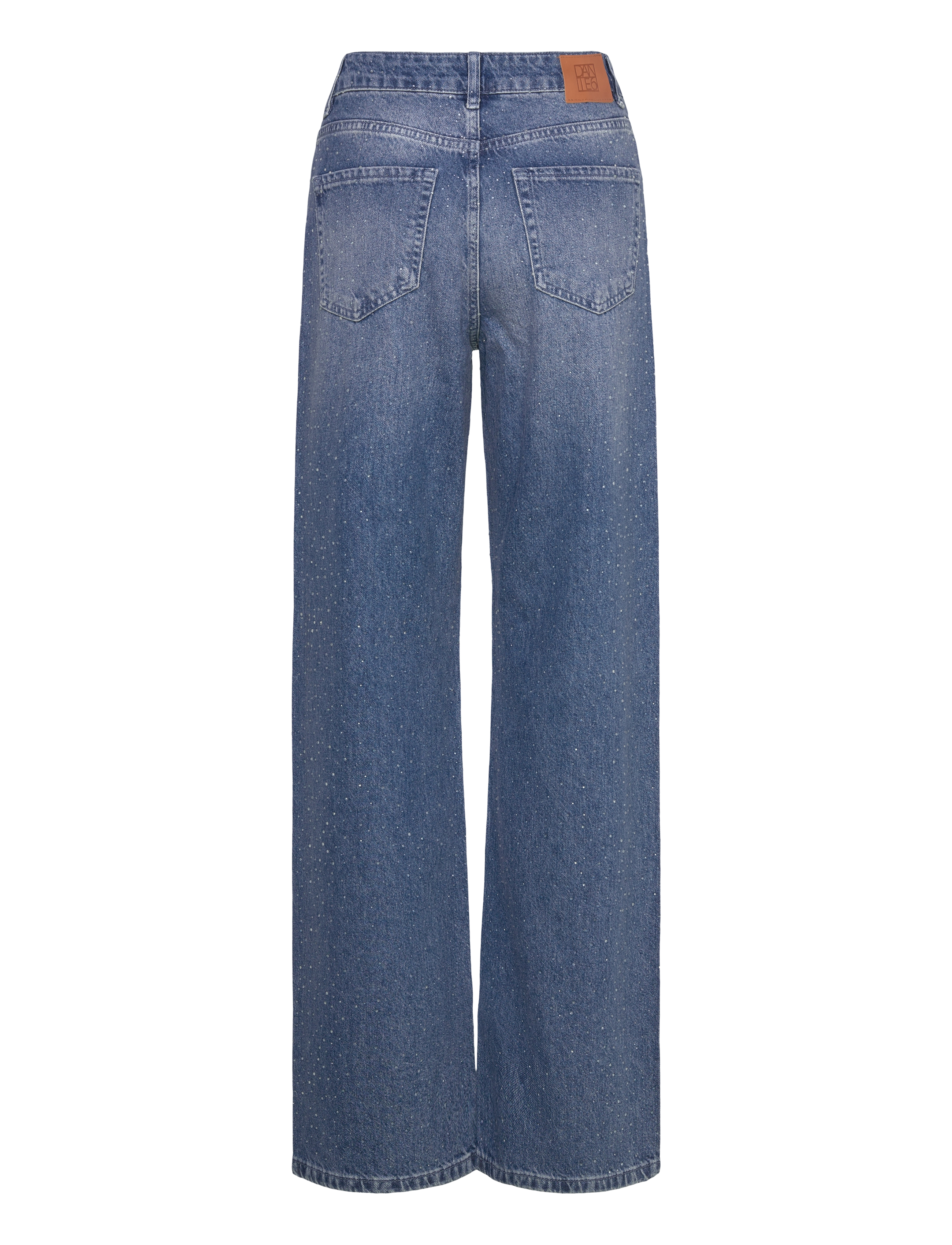Dante6 - Dante6-Nuit rhinestone wide leg jeans - brede jeans - vintage blue - 2