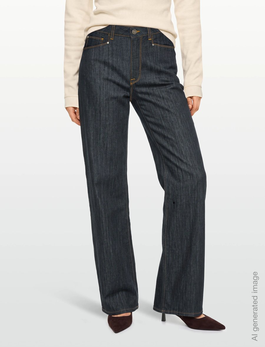 Dante6 - Dante6-Nuit indigo wide leg jeans - brede jeans - dark indigo - 3
