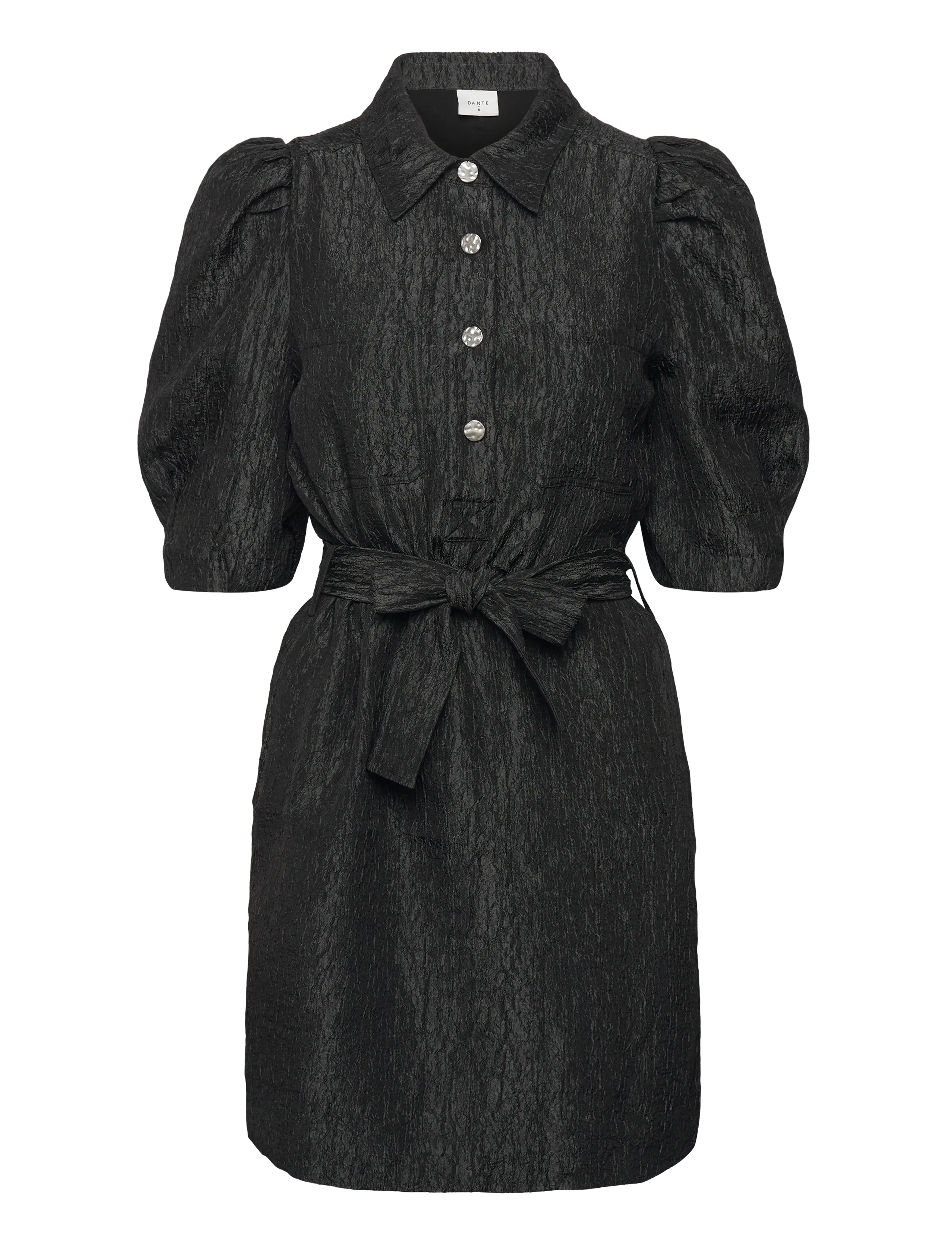 Dante6 Dante6-Koda shirt dress - Dante6 - RAVEN / black
