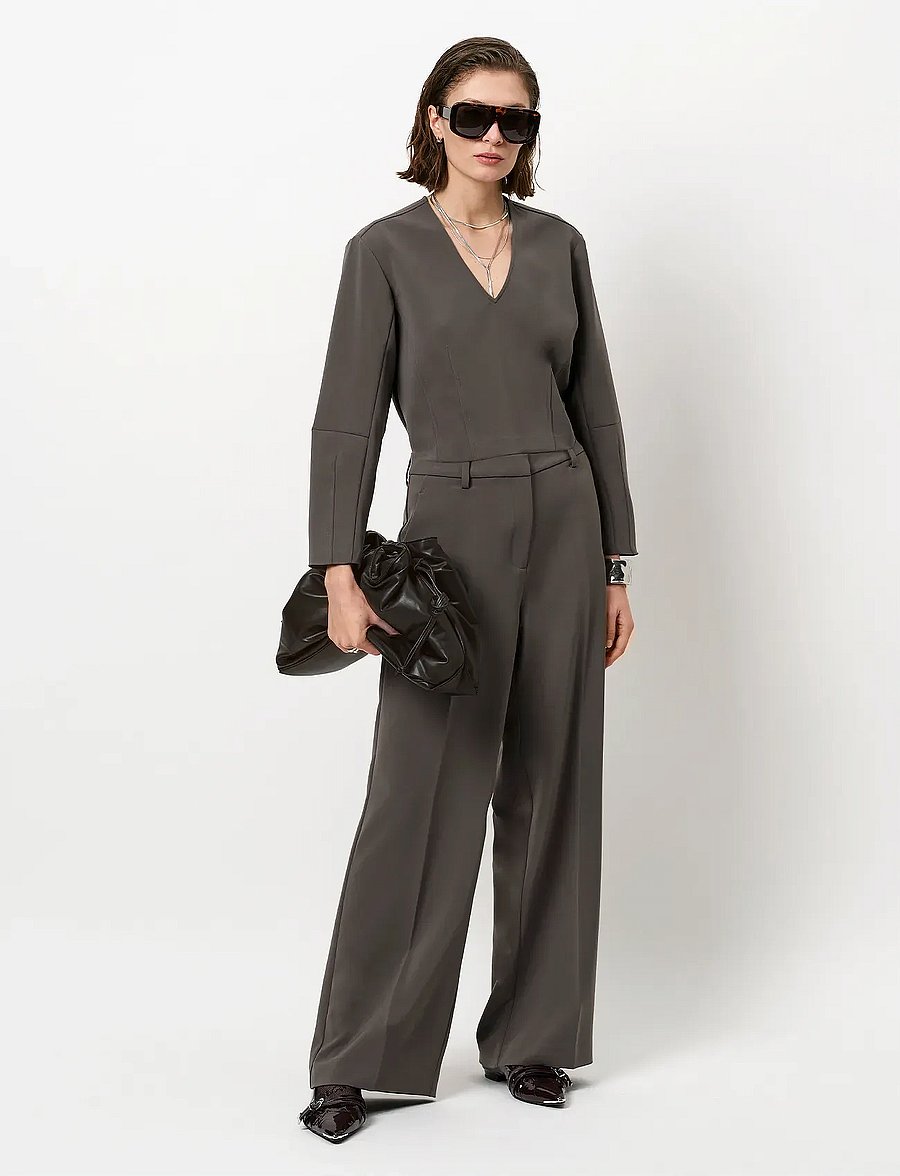 Dante6 - Dante6-Alain tailored pants - anzugshosen - antique grey - 0