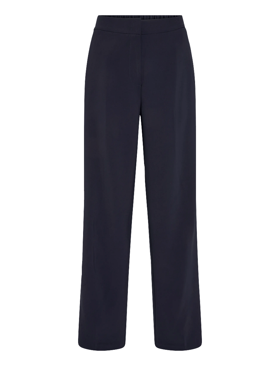 Dante6 - Hush taped tailored pants - kostymbyxor - nocturnal blue - 0