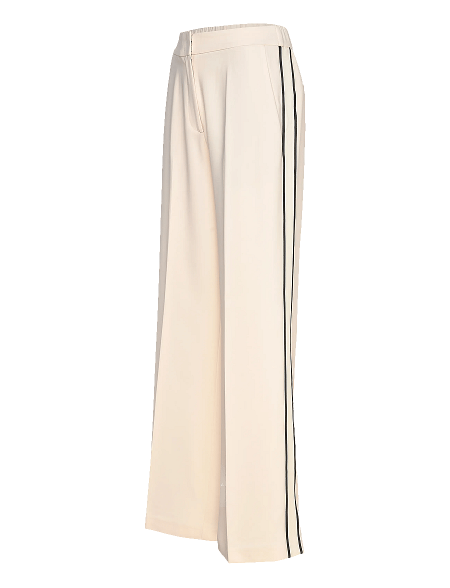 Dante6 - Dante6-Hush taped tailored pants - sérsniðnar buxur - oatmeal cream - 4
