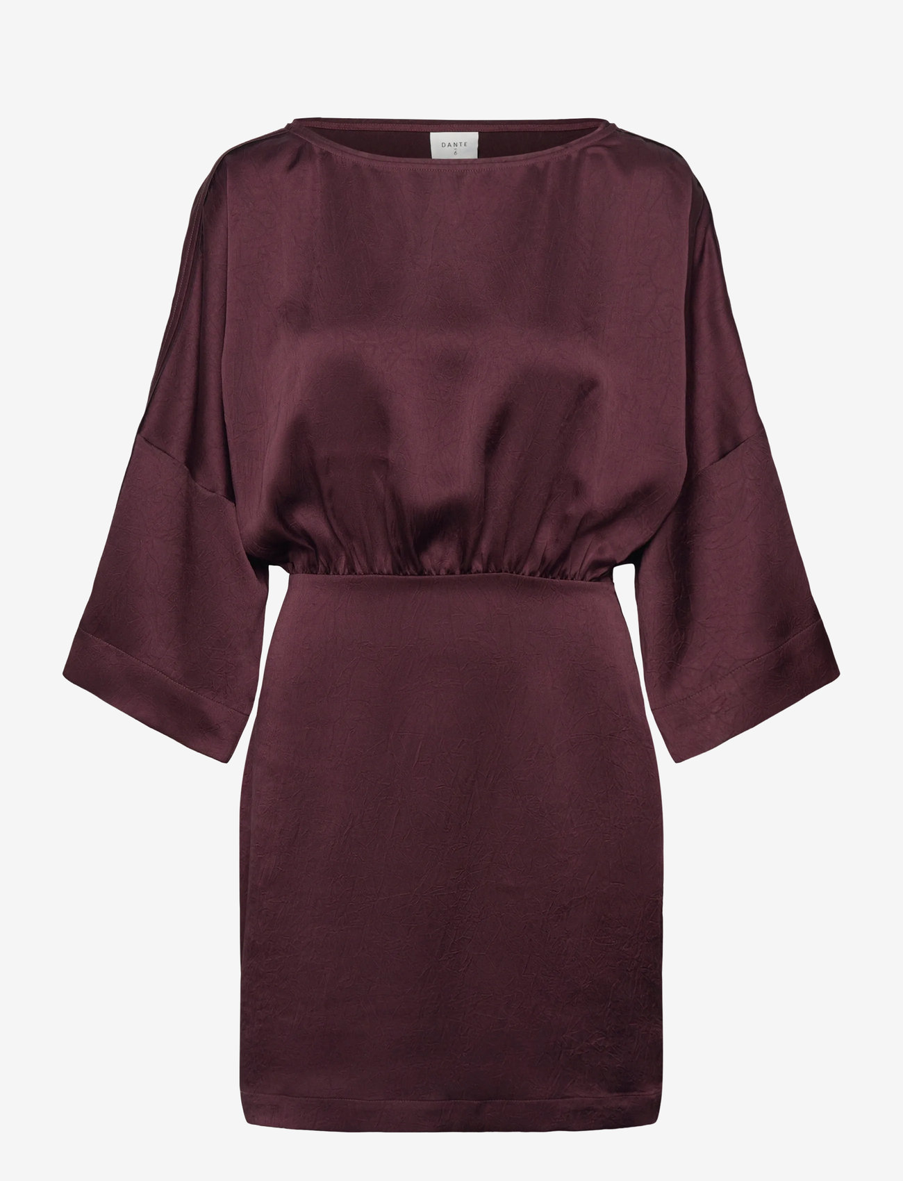Dante6 - Dante6-Maven kimono sleeve dress - short dresses - mulberry red - 0