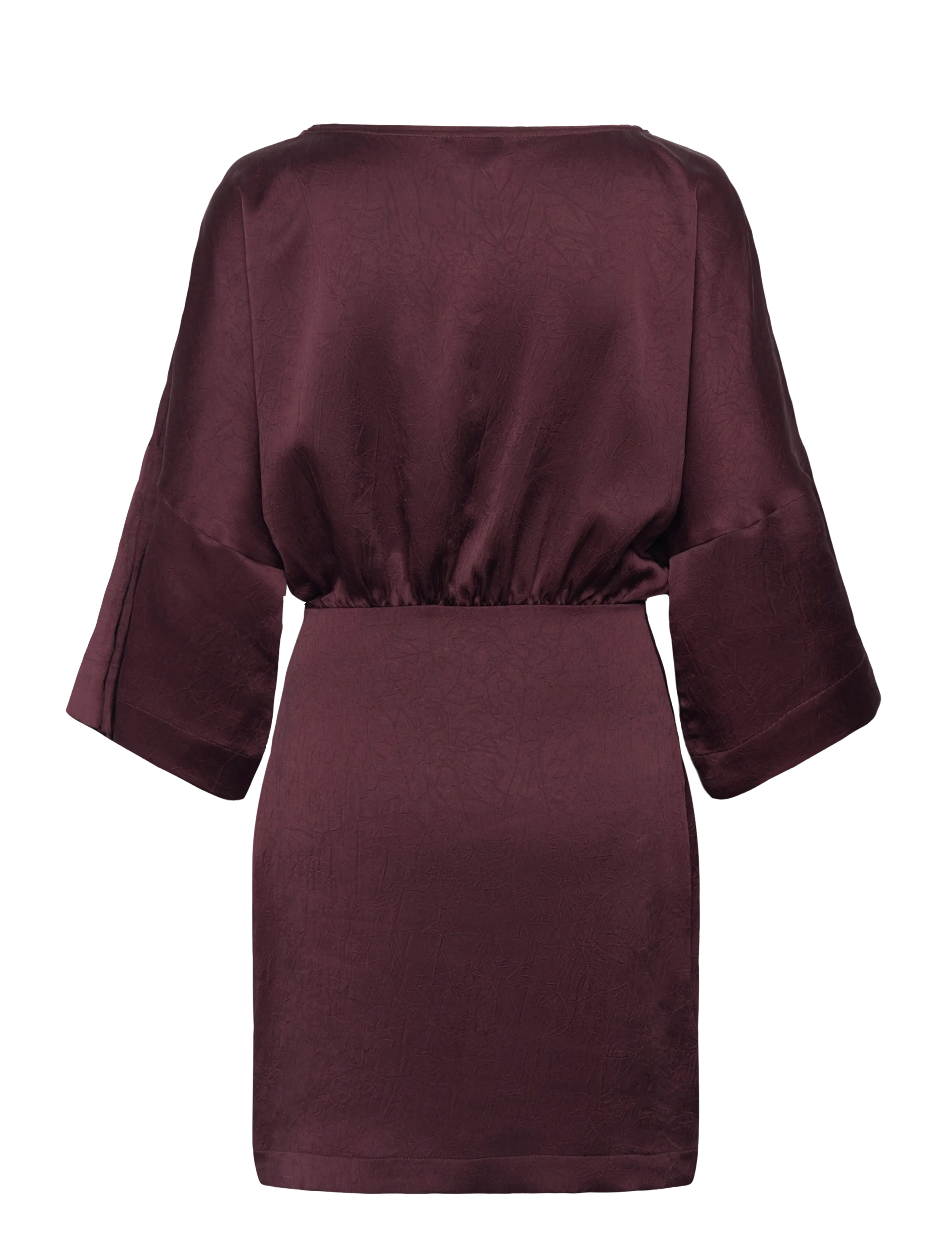 Dante6 - Dante6-Maven kimono sleeve dress - trumpos suknelės - mulberry red - 2