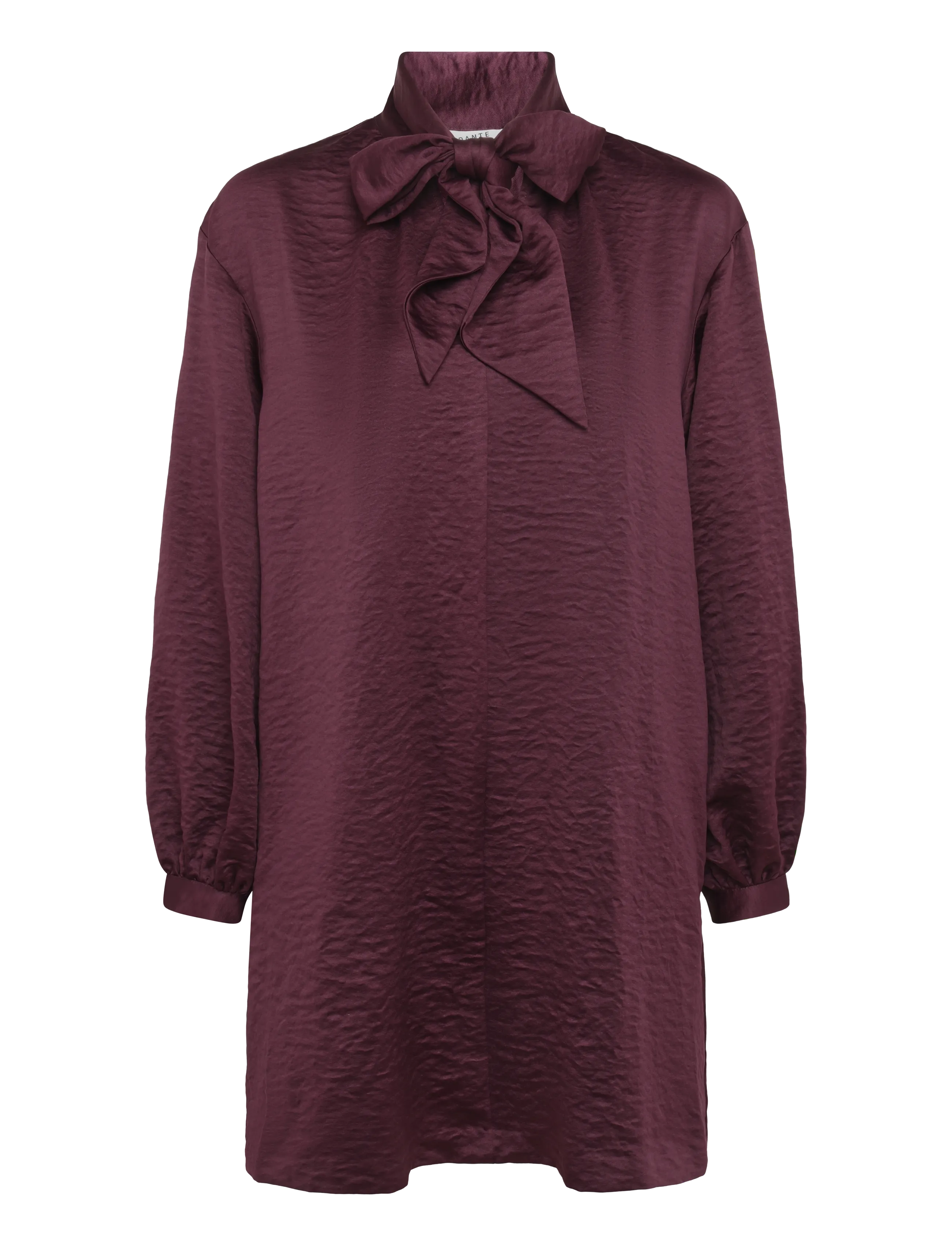 Dante6 Dante6-Leigh pussy bow dress - Dresses - MULBERRY RED / burgundy