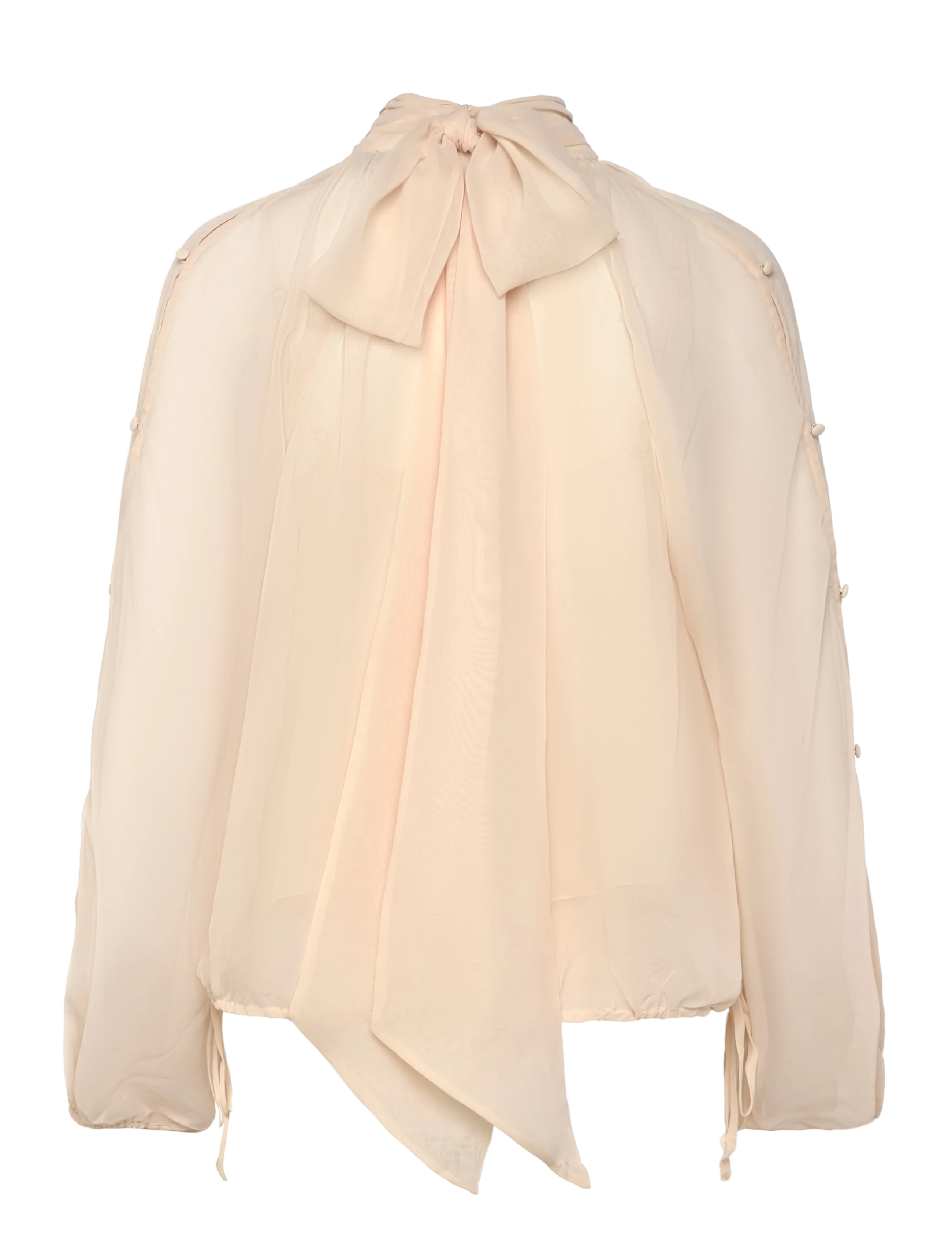 Dante6 - Dante6-Sonia bohemian blouse - långärmade blusar - oatmeal cream - 1