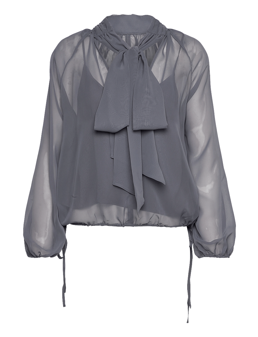 Dante6 - Dante6-Sonia bohemian blouse - langærmede bluser - thunder blue - 1