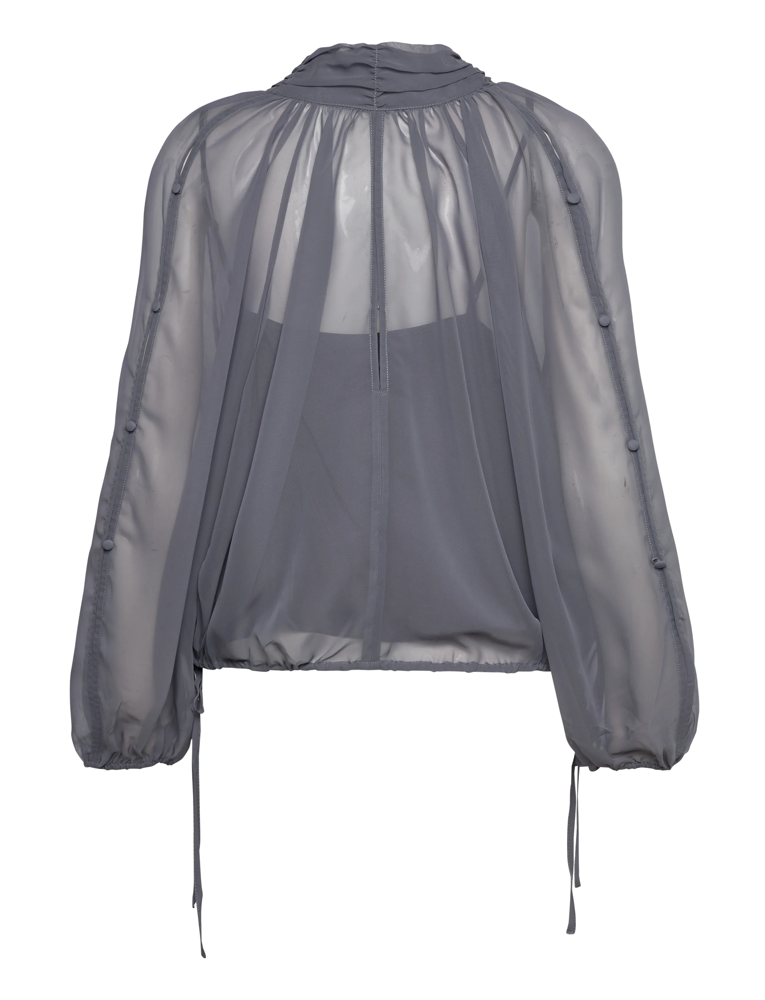 Dante6 - Dante6-Sonia bohemian blouse - langærmede bluser - thunder blue - 2