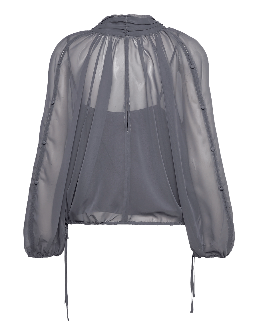 Dante6 - Dante6-Sonia bohemian blouse - langærmede bluser - thunder blue - 2