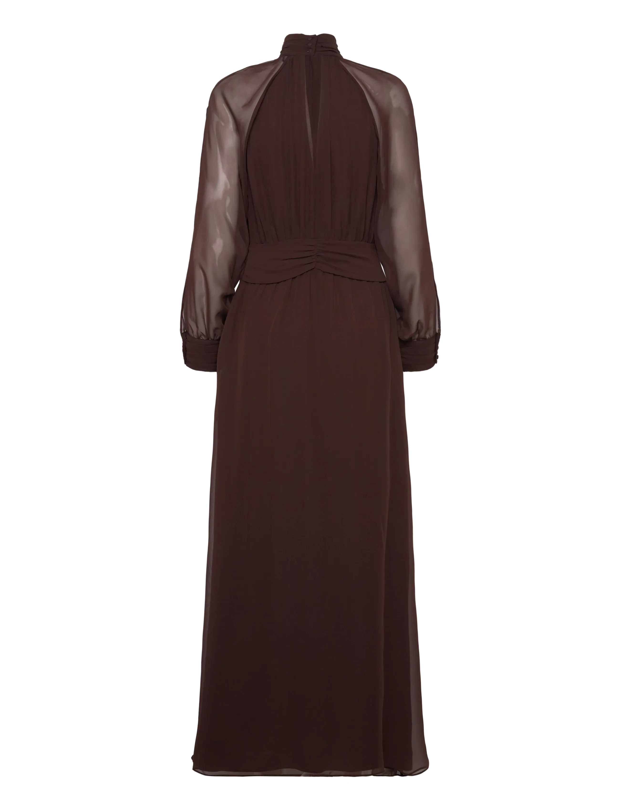 Dante6 - Dante6-Rita bohemian maxi dress - garas kleitas - espresso brown - 2