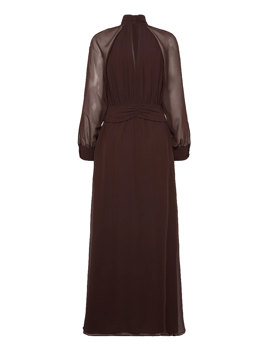 Dante6 - Dante6-Rita bohemian maxi dress - garas kleitas - espresso brown - 2