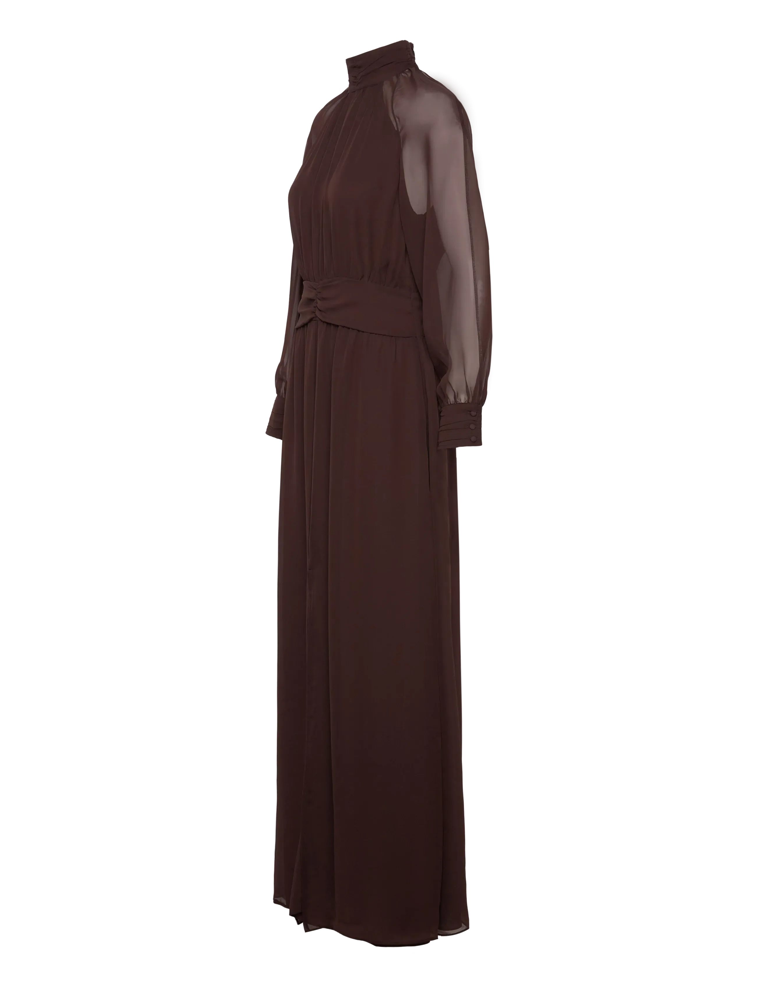 Dante6 - Dante6-Rita bohemian maxi dress - garas kleitas - espresso brown - 3