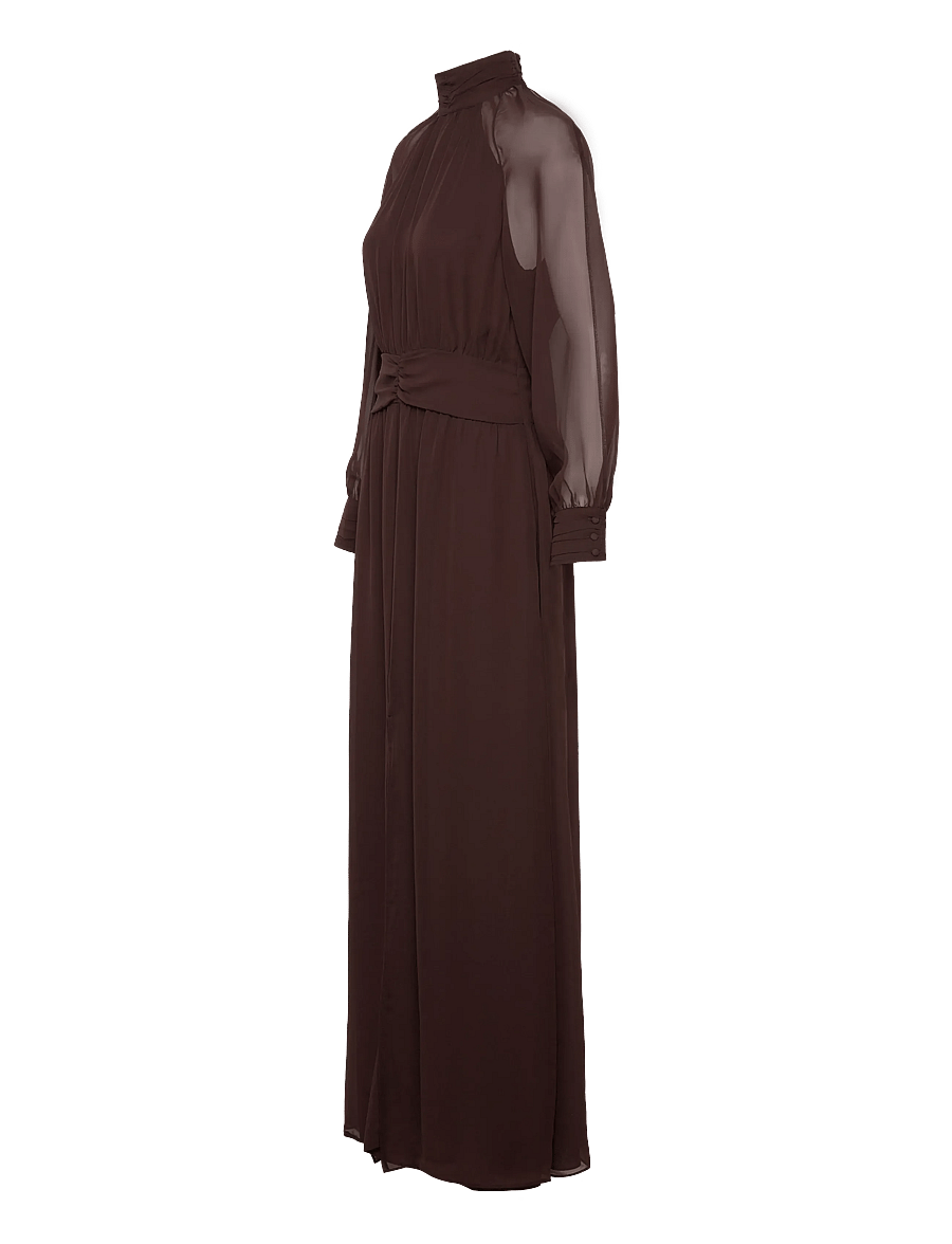 Dante6 - Dante6-Rita bohemian maxi dress - garas kleitas - espresso brown - 3