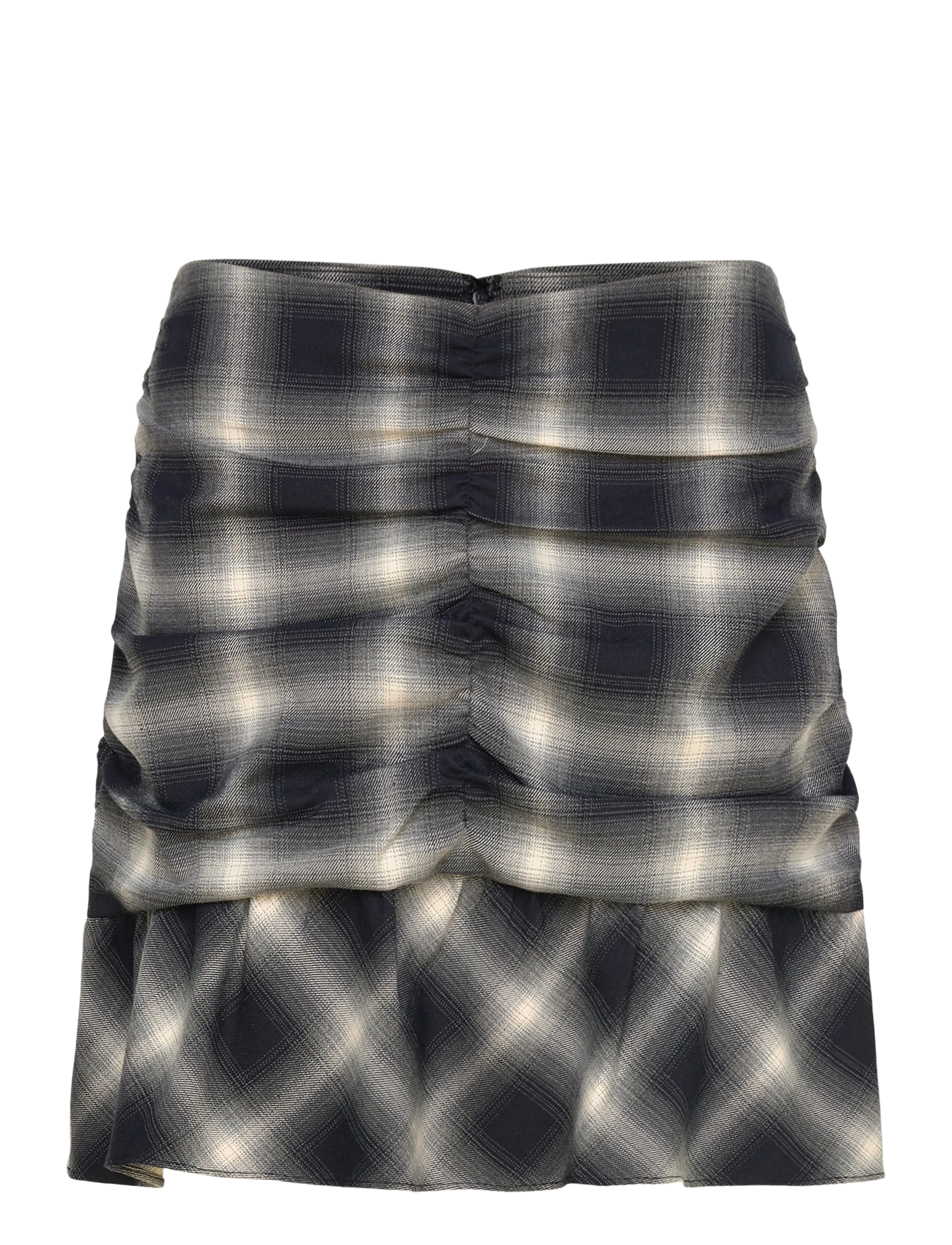 Dante6 Dante6-Krissy check skirt - Officewear - NOCTURNAL BLUE / multi