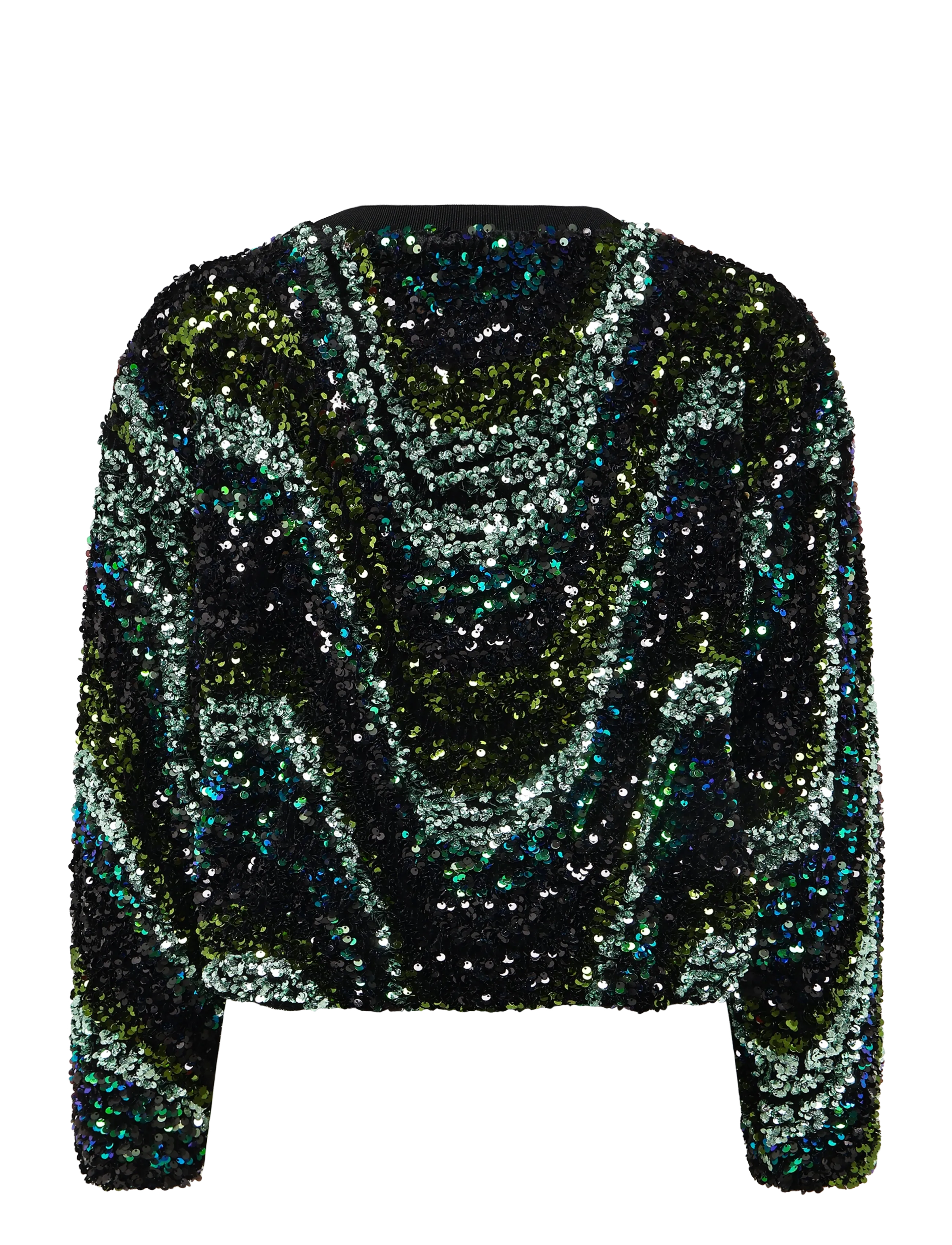 Dante6 - Dante6-Lizy sequins top - pullover - bottle green - 1