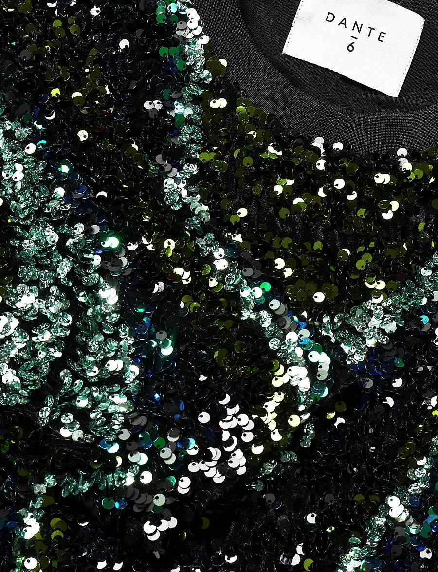 Dante6 - Dante6-Lizy sequins top - pullover - bottle green - 2