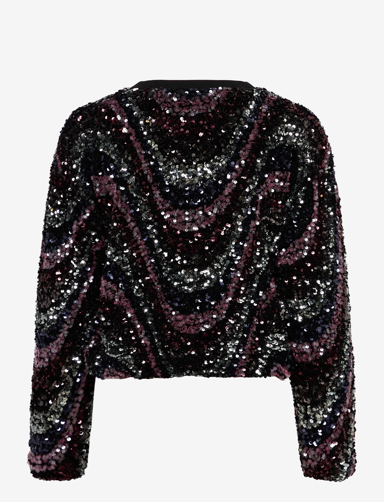 Dante6 - Dante6-Lizy sequins top - stickade tröjor - mulberry red - 2