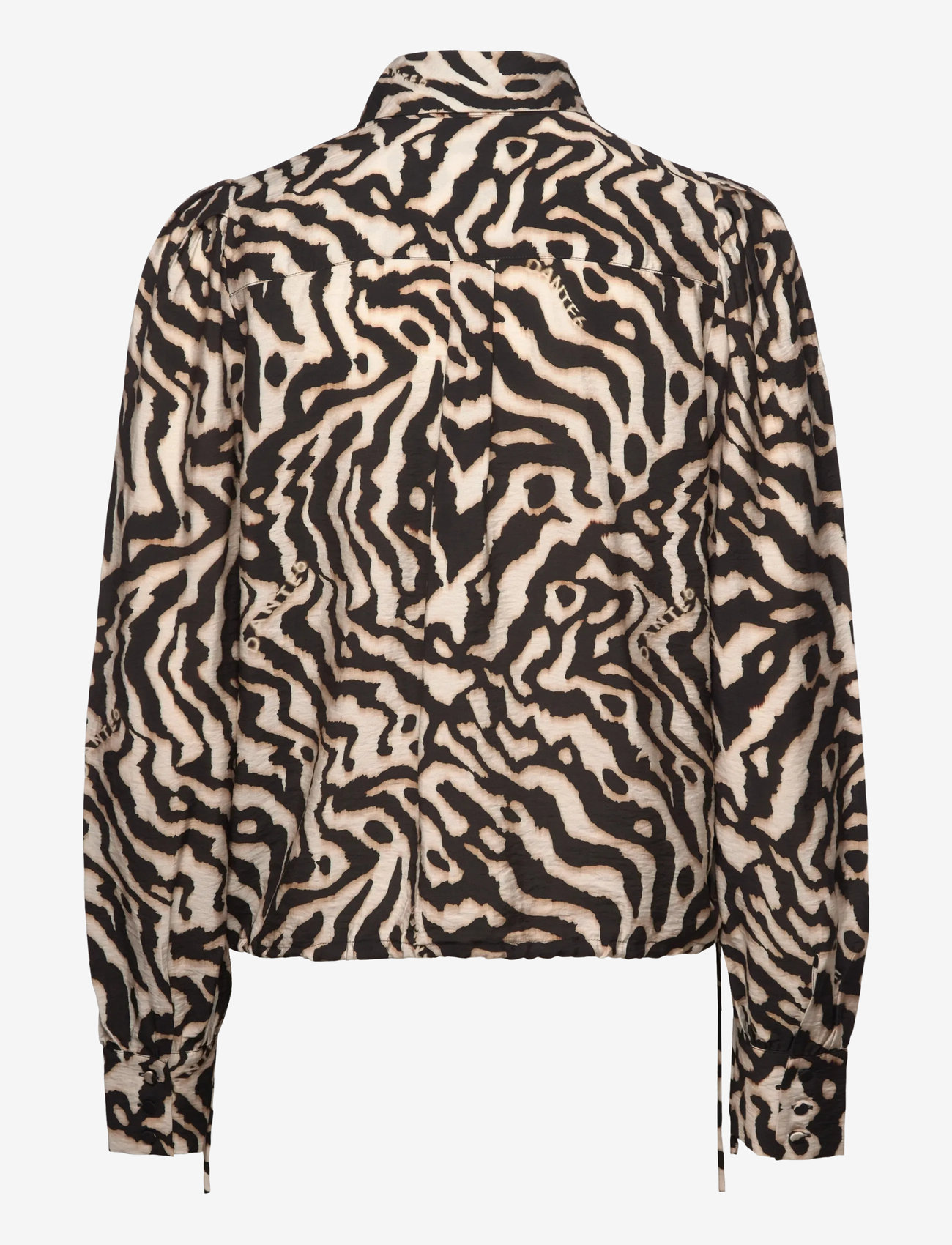 Dante6 - Dante6-Cheska printed  pussy bow blouse - blouses met lange mouwen - black/cream - 2