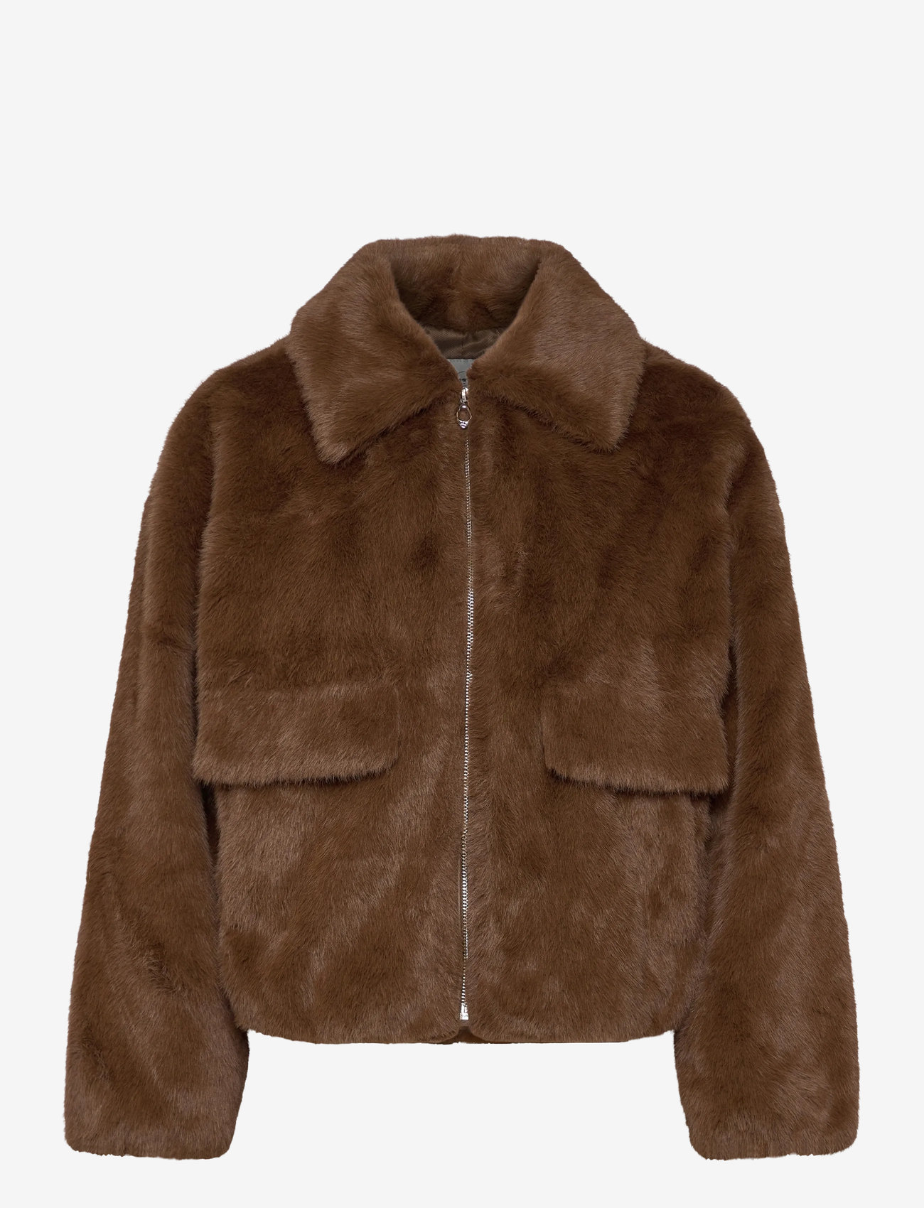 Dante6 - Dante6-Entity faux fur bomber jacket - sztuczne futro - granola brown - 1