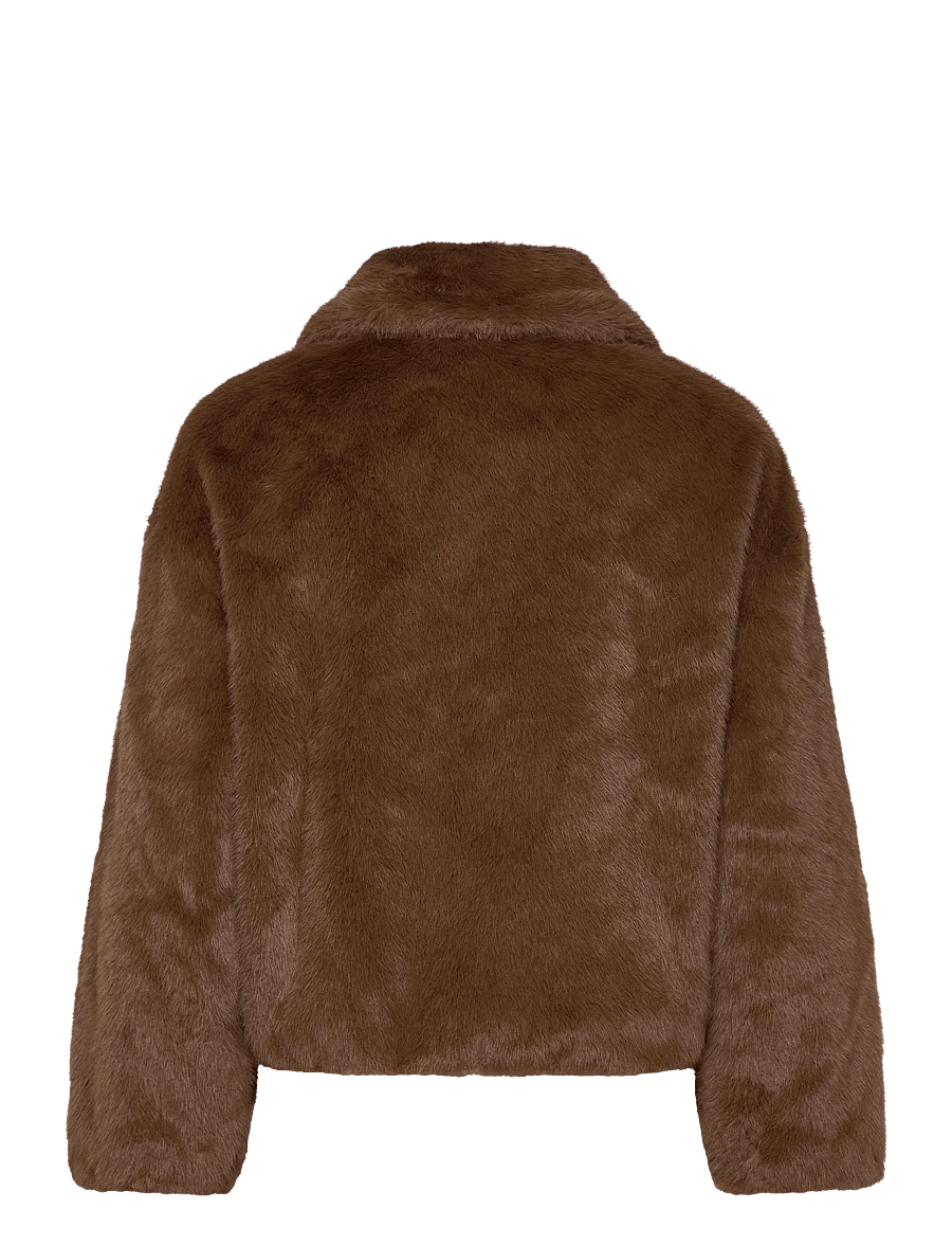 Dante6 - Dante6-Entity faux fur bomber jacket - imitatiebont jassen - granola brown - 2