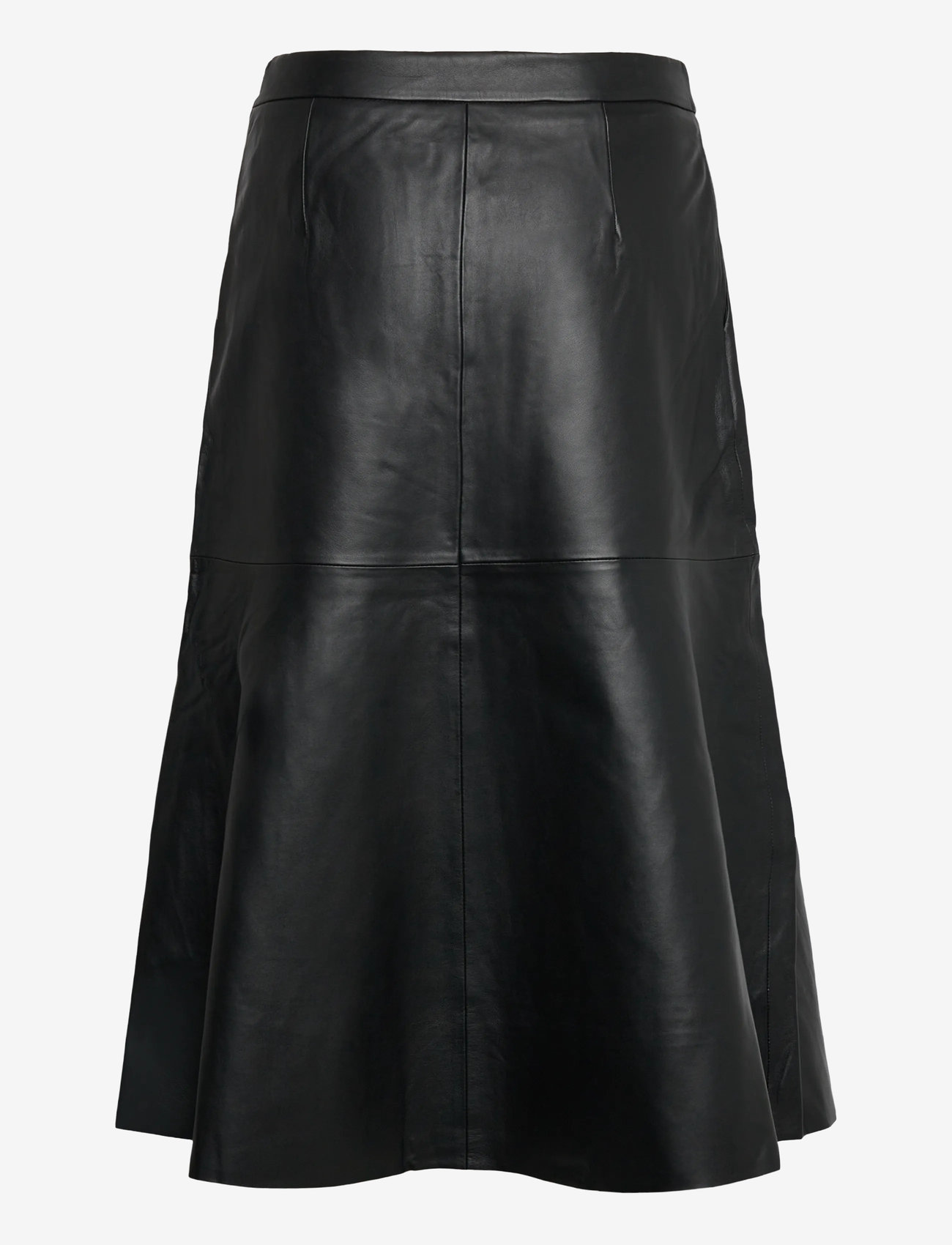 Dante6 - Dante6-Colleen flared leather skirt - lederröcke - raven - 1