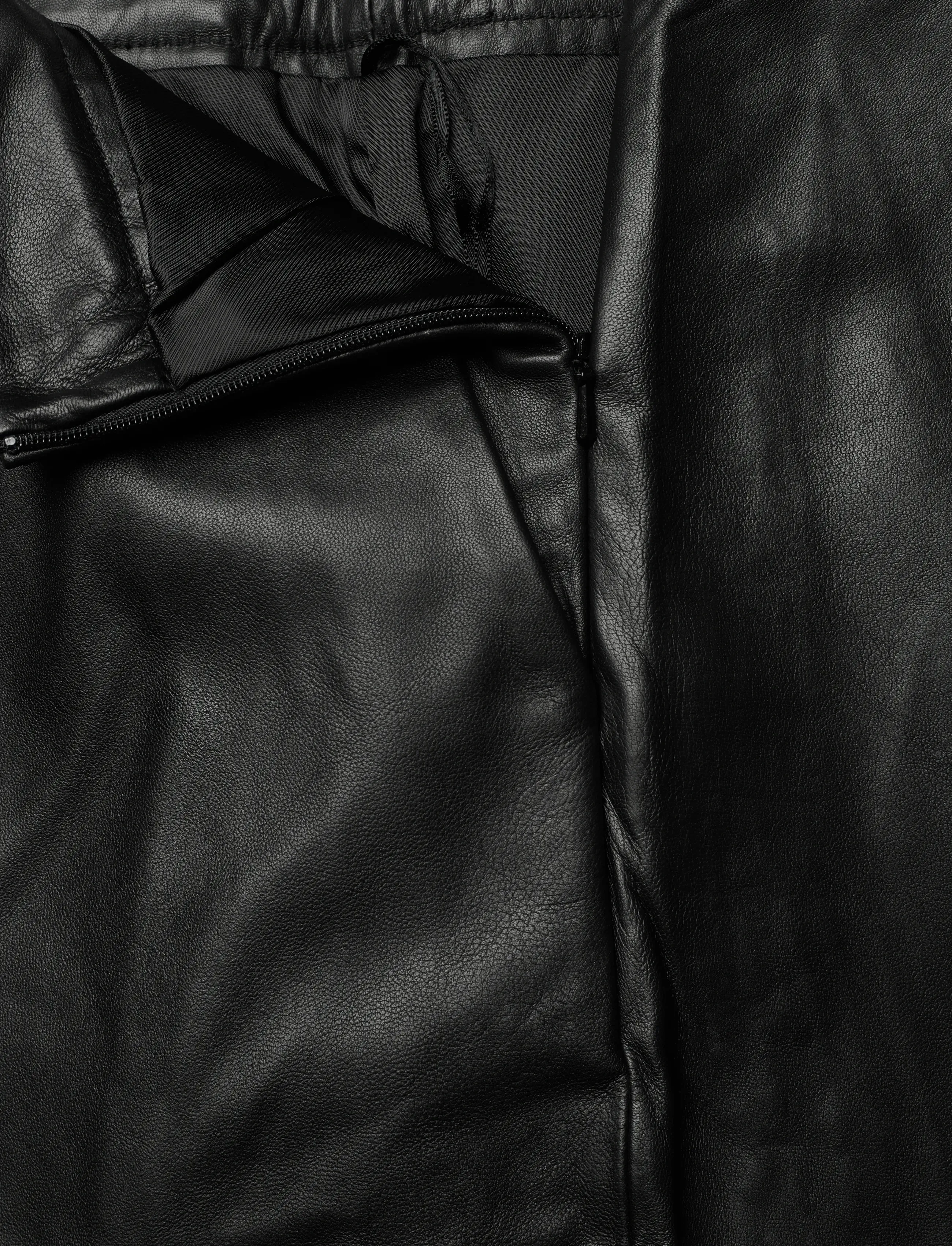 Dante6 - Dante6-Colleen flared leather skirt - lederröcke - raven - 3