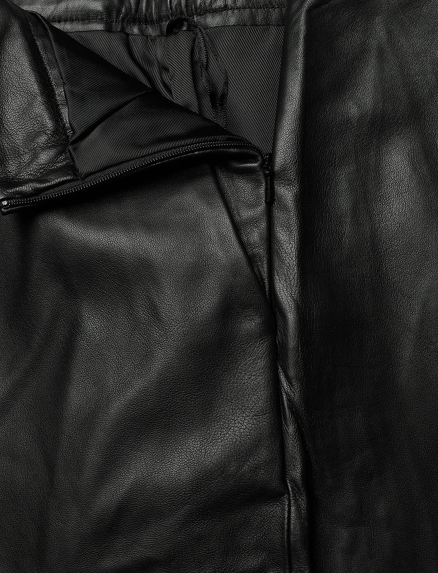 Dante6 - Dante6-Colleen flared leather skirt - lederröcke - raven - 3