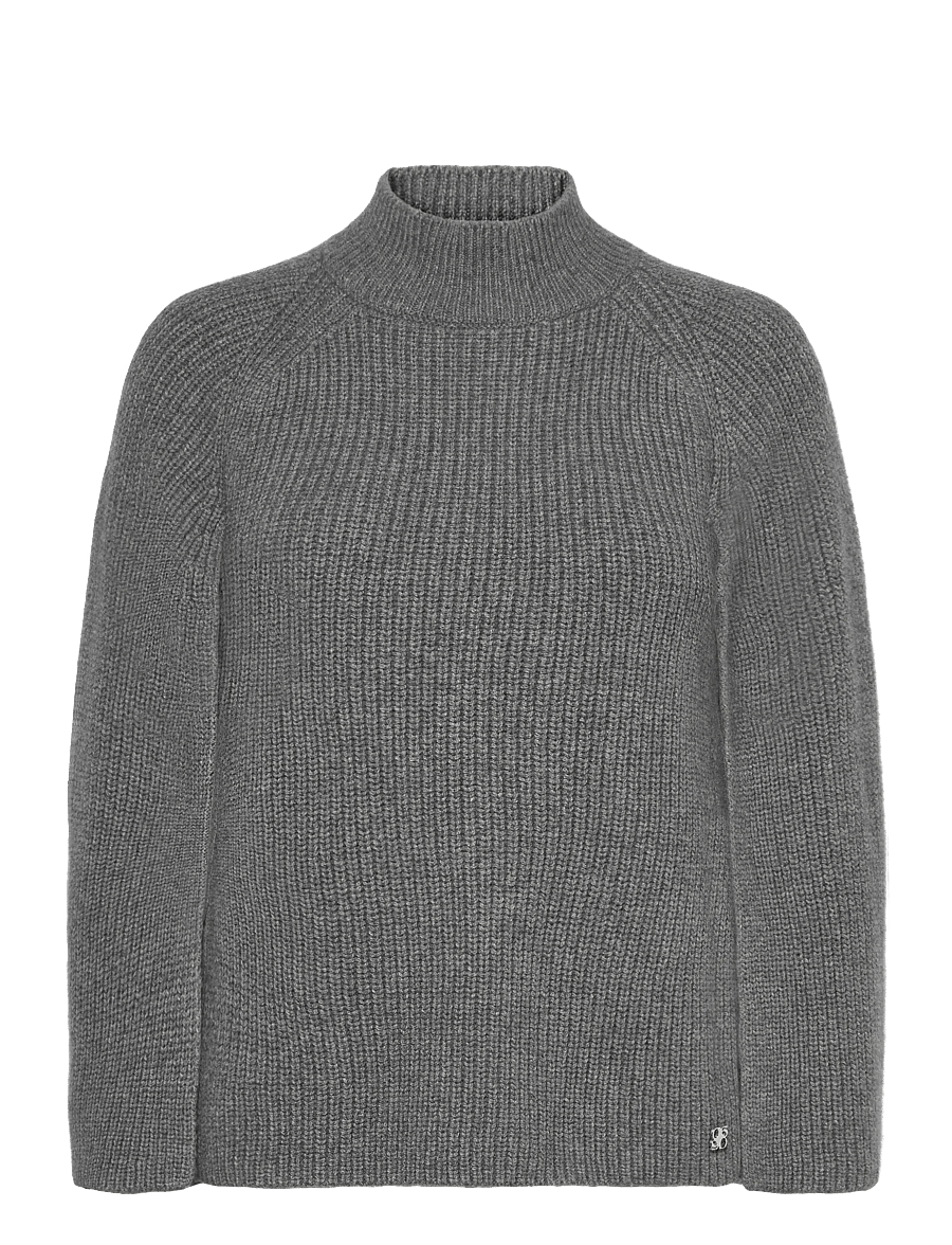 Dante6 - Dante6-Romi cape sweater - ponchot & viitat - granite grey mÉlange - 1