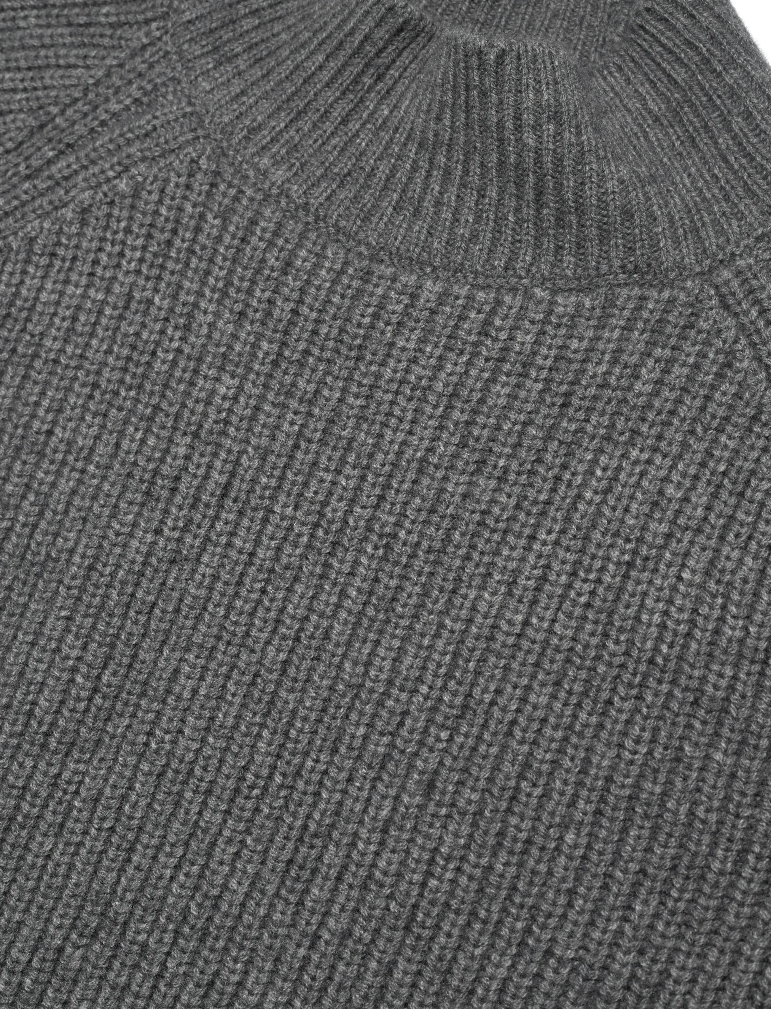 Dante6 - Dante6-Romi cape sweater - ponchoer & kapper - granite grey mÉlange - 5
