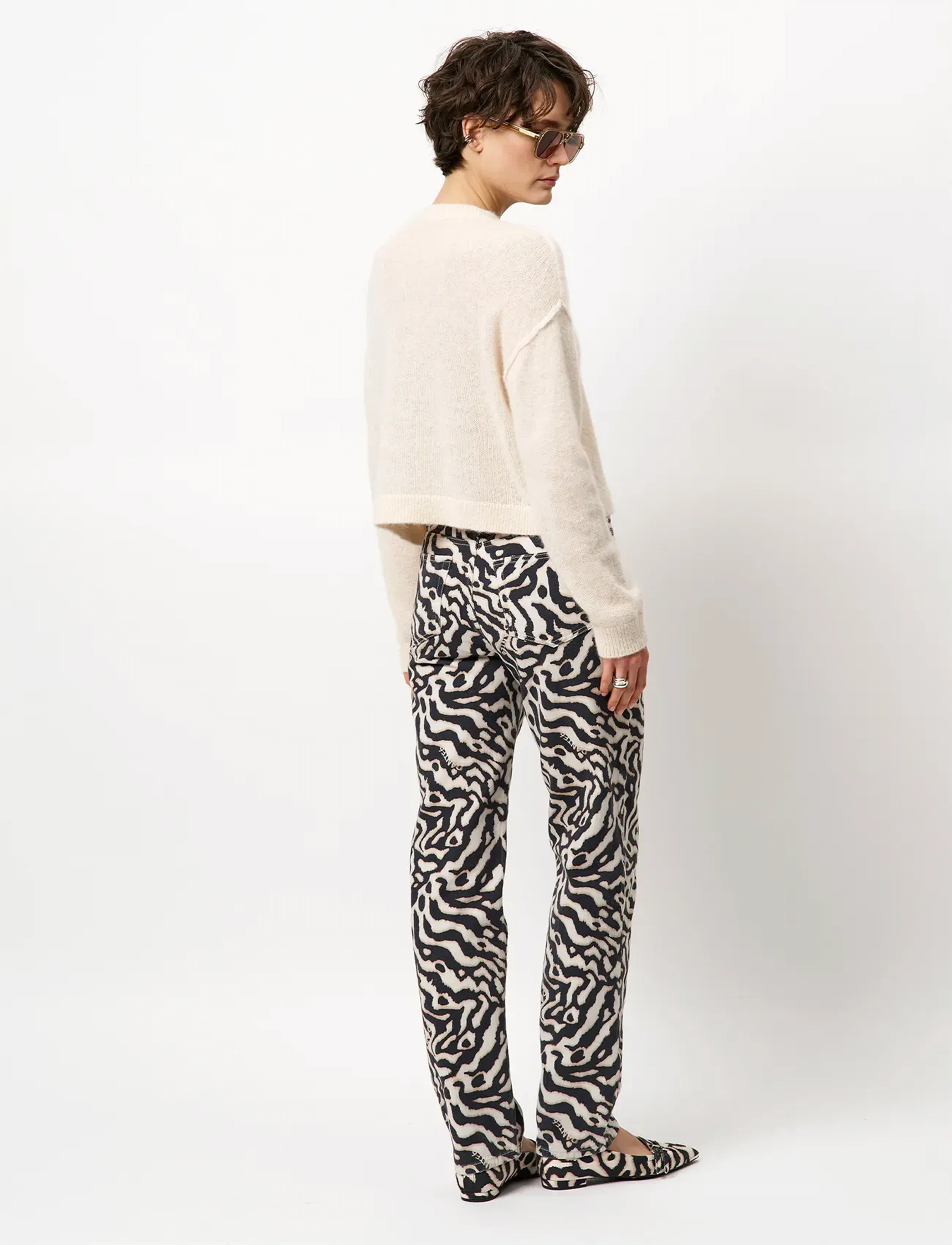 Dante6 - Dante6-Ariama crewneck sweater - striktrøjer - oatmeal cream - 4