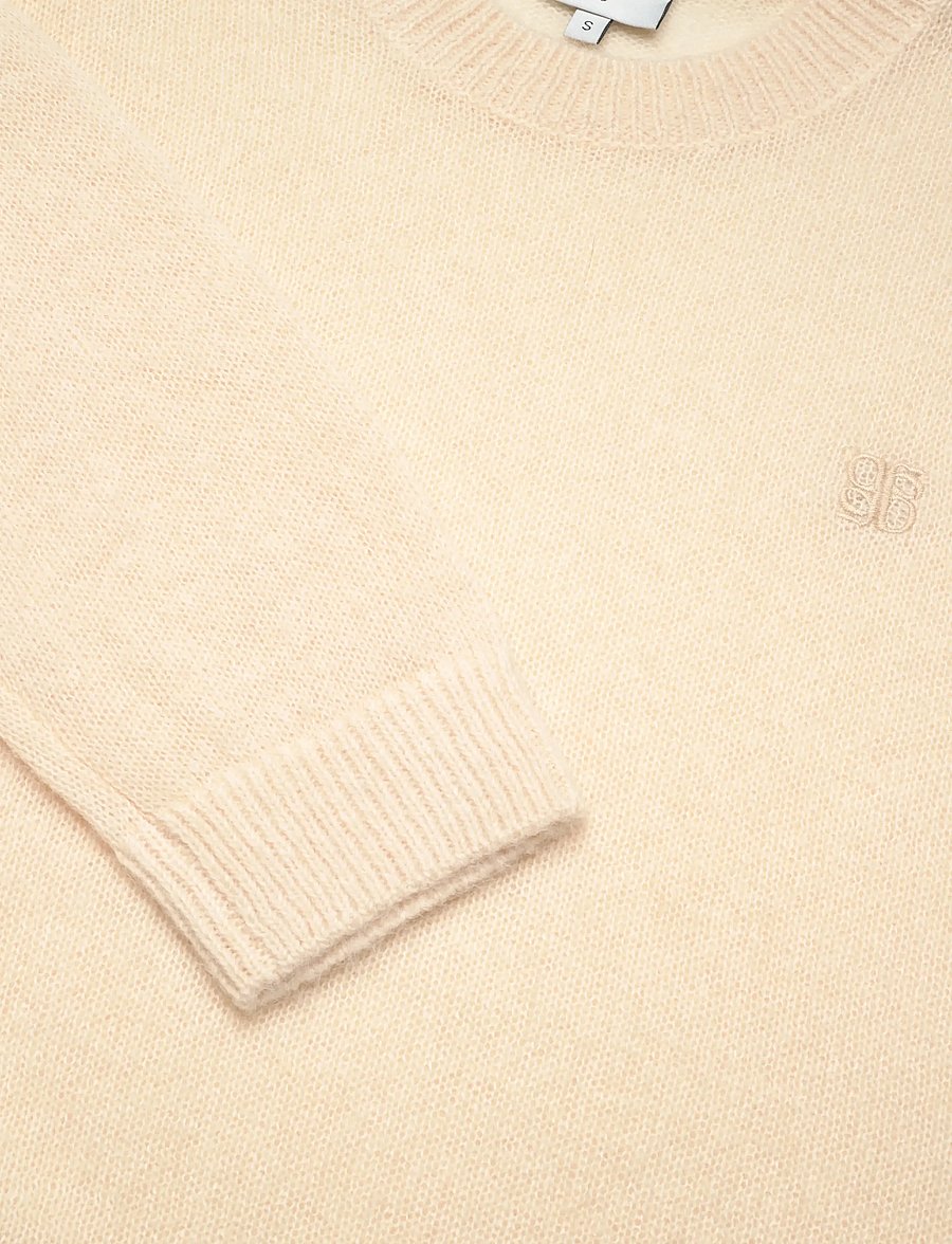 Dante6 - Dante6-Ariama crewneck sweater - striktrøjer - oatmeal cream - 5