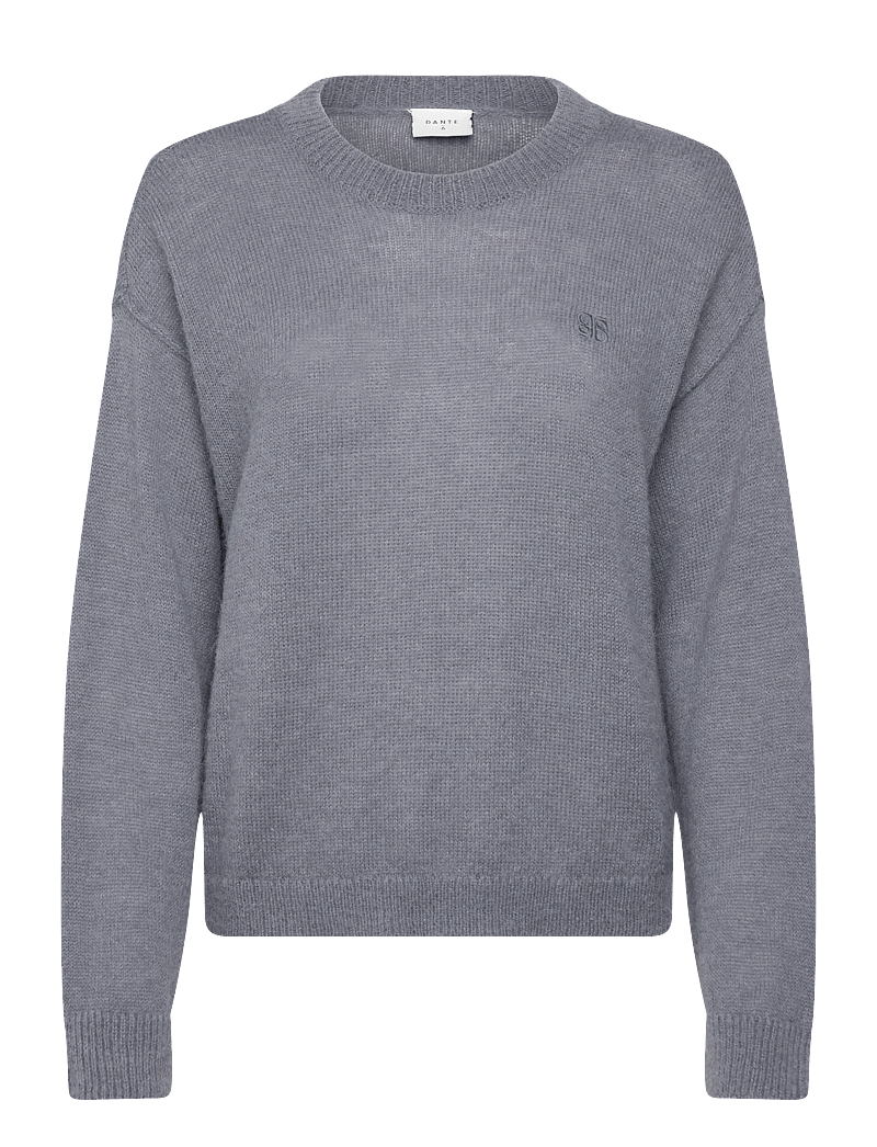 Dante6 - Dante6-Ariama crewneck sweater - strikkegensere - thunder blue - 1