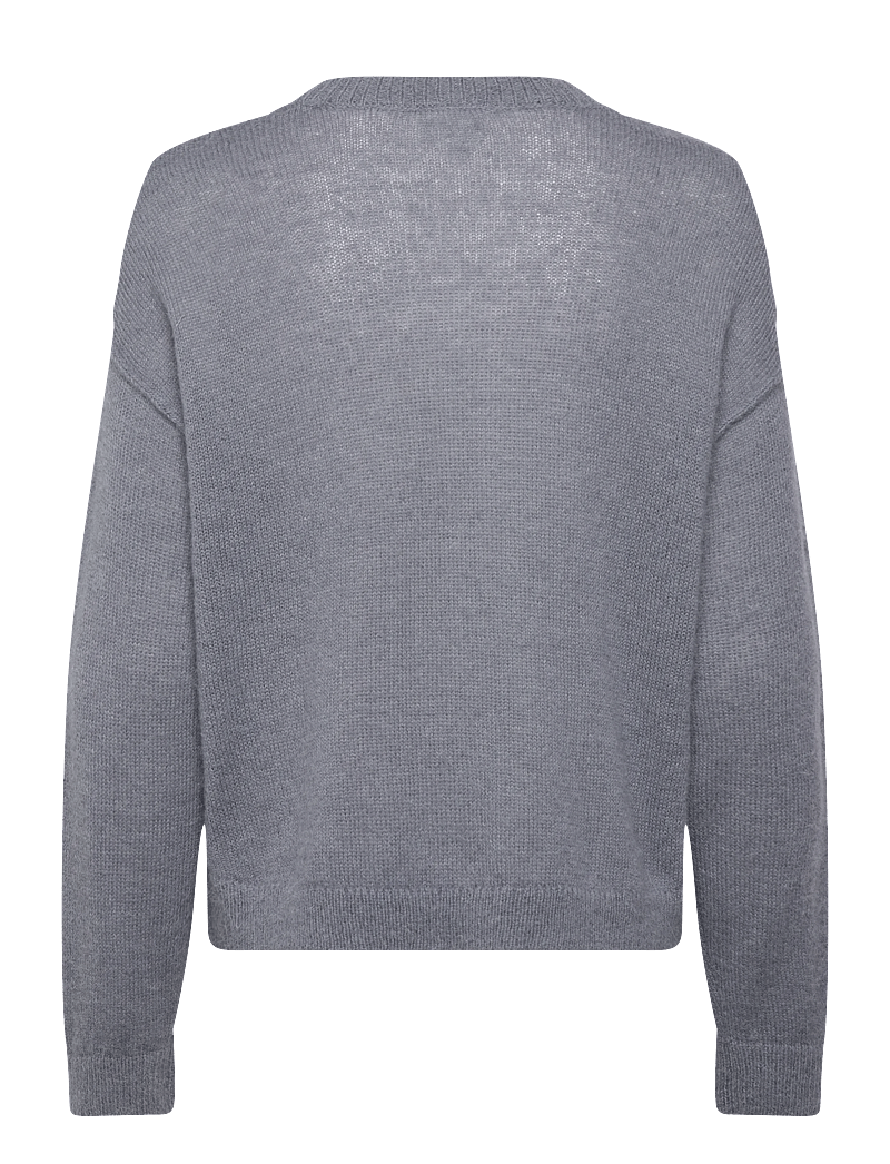 Dante6 - Dante6-Ariama crewneck sweater - strikkegensere - thunder blue - 2