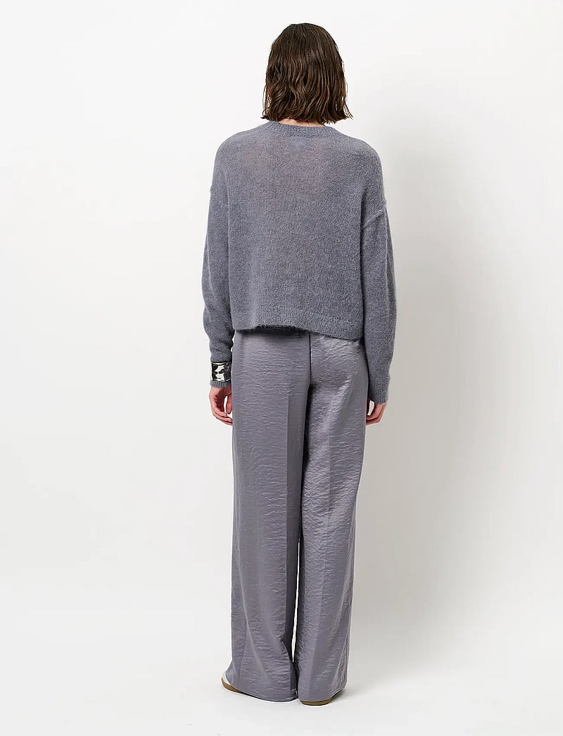 Dante6 - Dante6-Ariama crewneck sweater - strikkegensere - thunder blue - 4