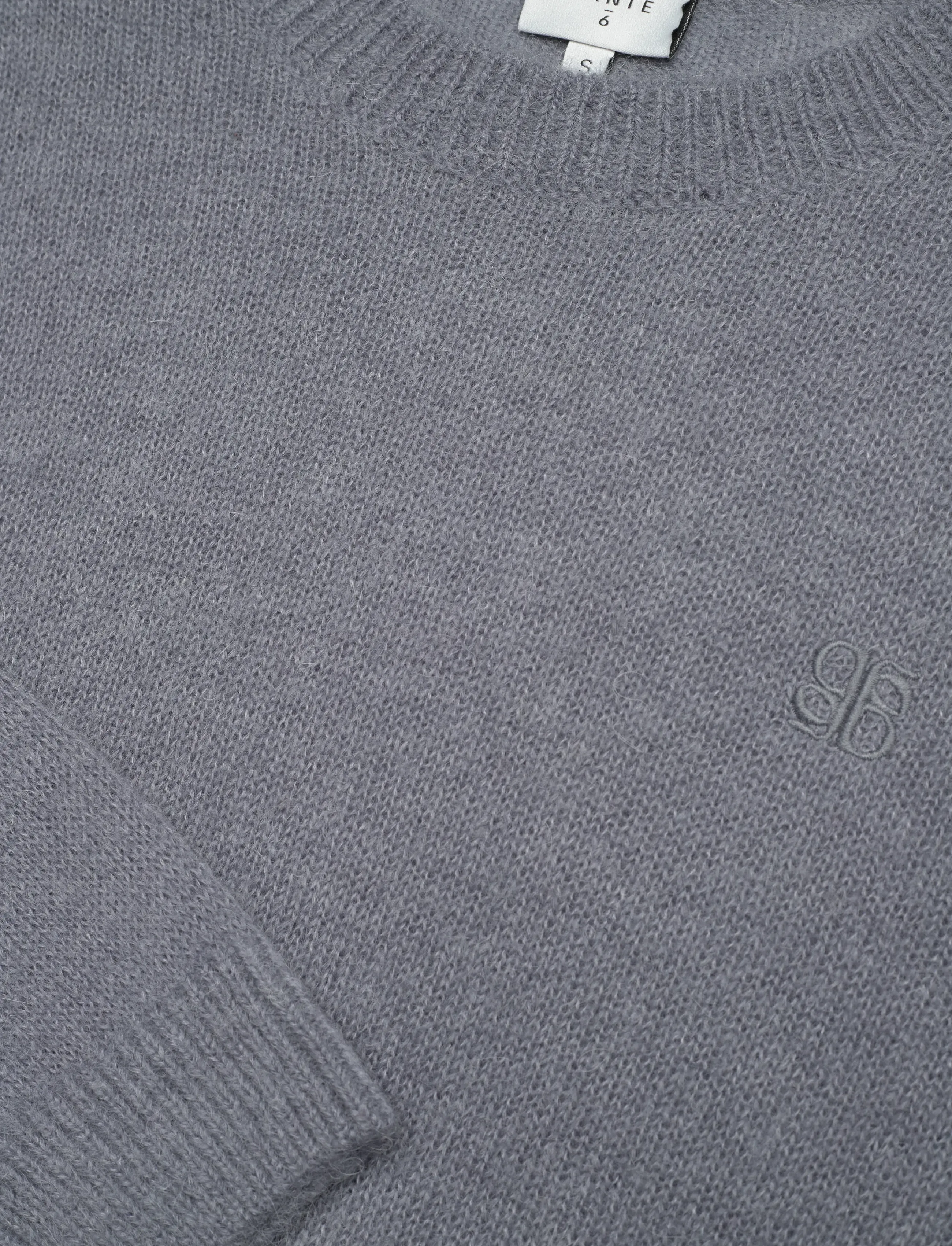 Dante6 - Dante6-Ariama crewneck sweater - strikkegensere - thunder blue - 5