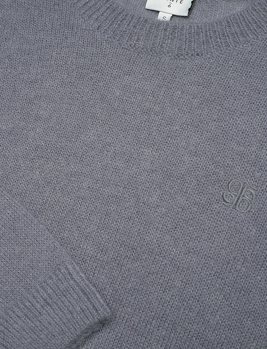 Dante6 - Dante6-Ariama crewneck sweater - strikkegensere - thunder blue - 5