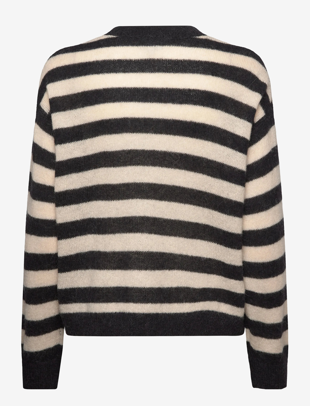 Dante6 - Dante6-Ariama striped sweater - swetry - black/cream - 2