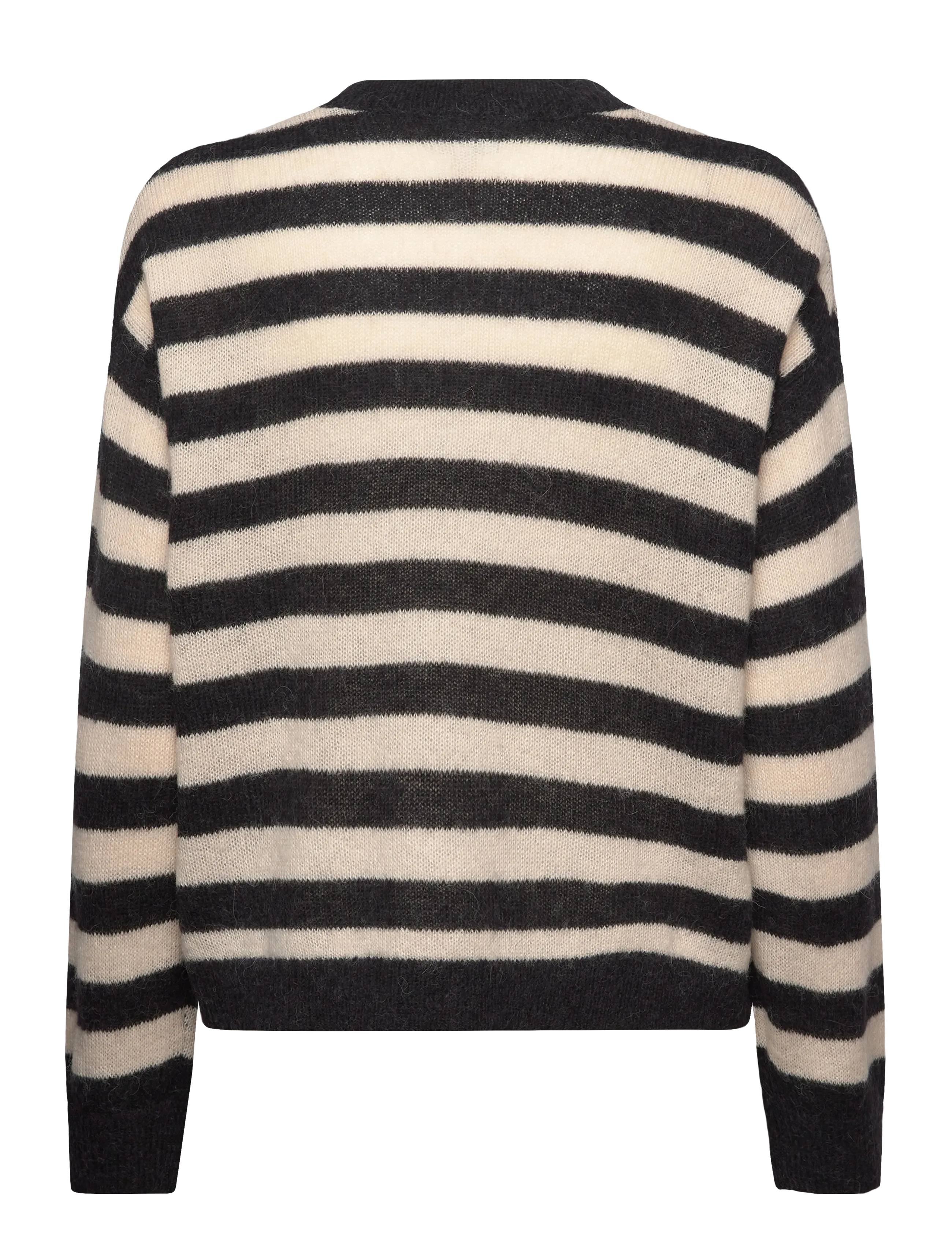 Dante6 - Dante6-Ariama striped sweater - black/cream - 2