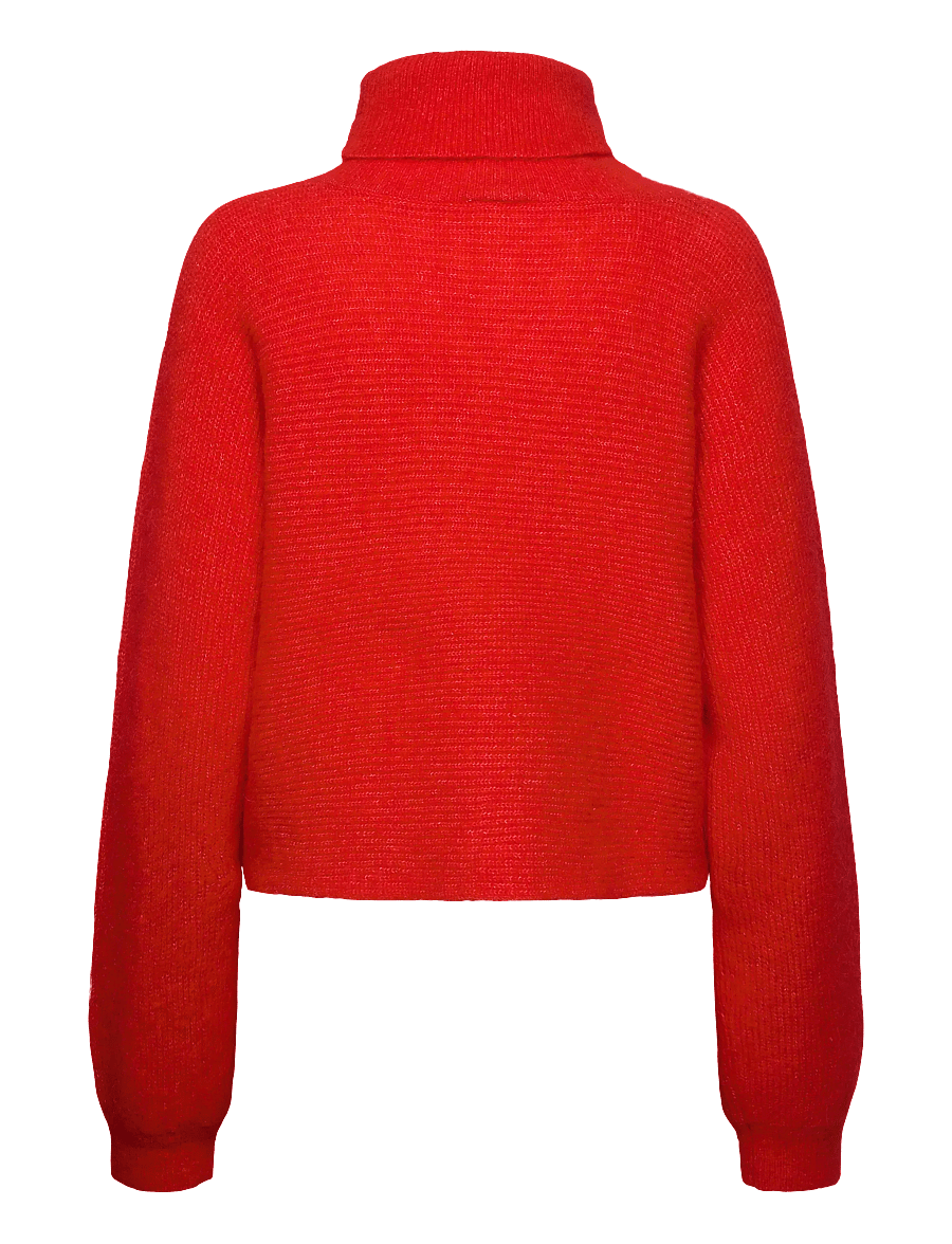 Dante6 - Dante6-Yuria turtle neck sweater - rollkragenpullover - fiery red - 2