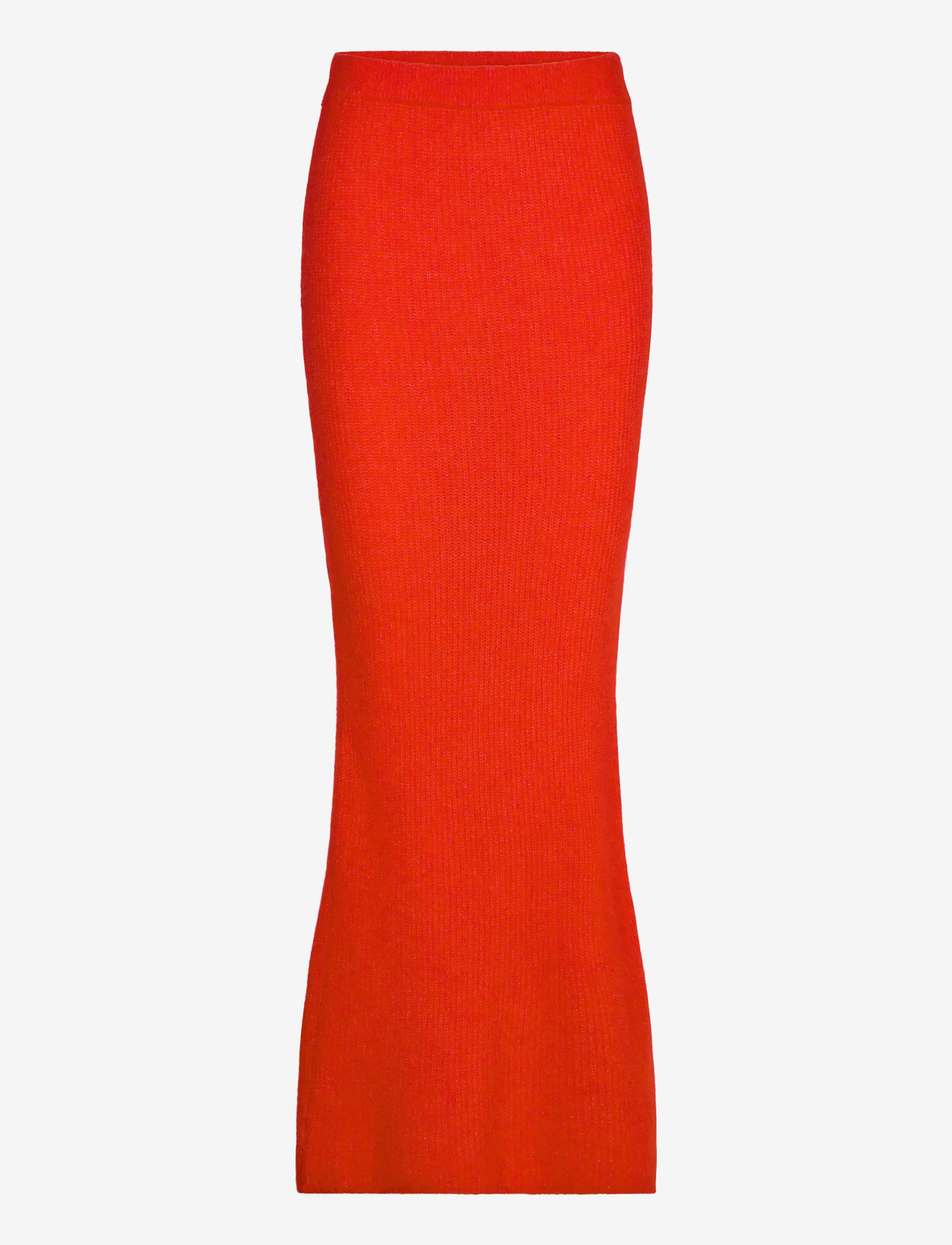 Dante6 - Dante6-Suzy knitted long skirt - stickade kjolar - fiery red - 0
