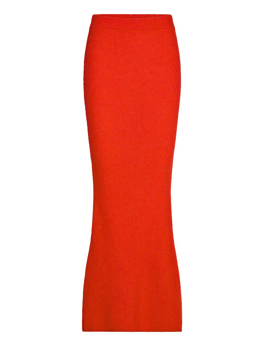 Dante6 - Dante6-Suzy knitted long skirt - jupes en maille - fiery red - 0
